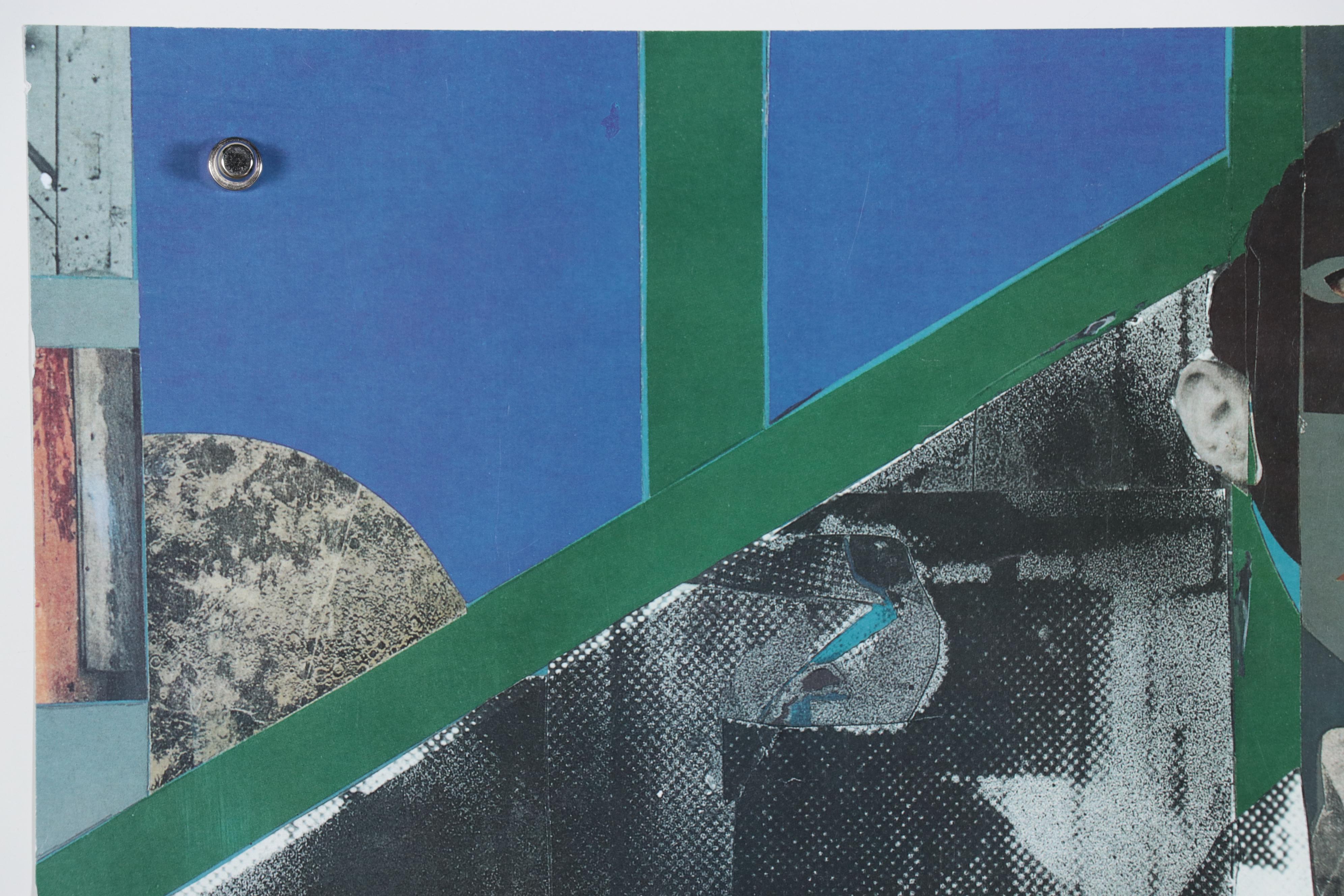 Romare Howard Bearden Offset Lithograph Poster "The Woodshed," Circa 1970