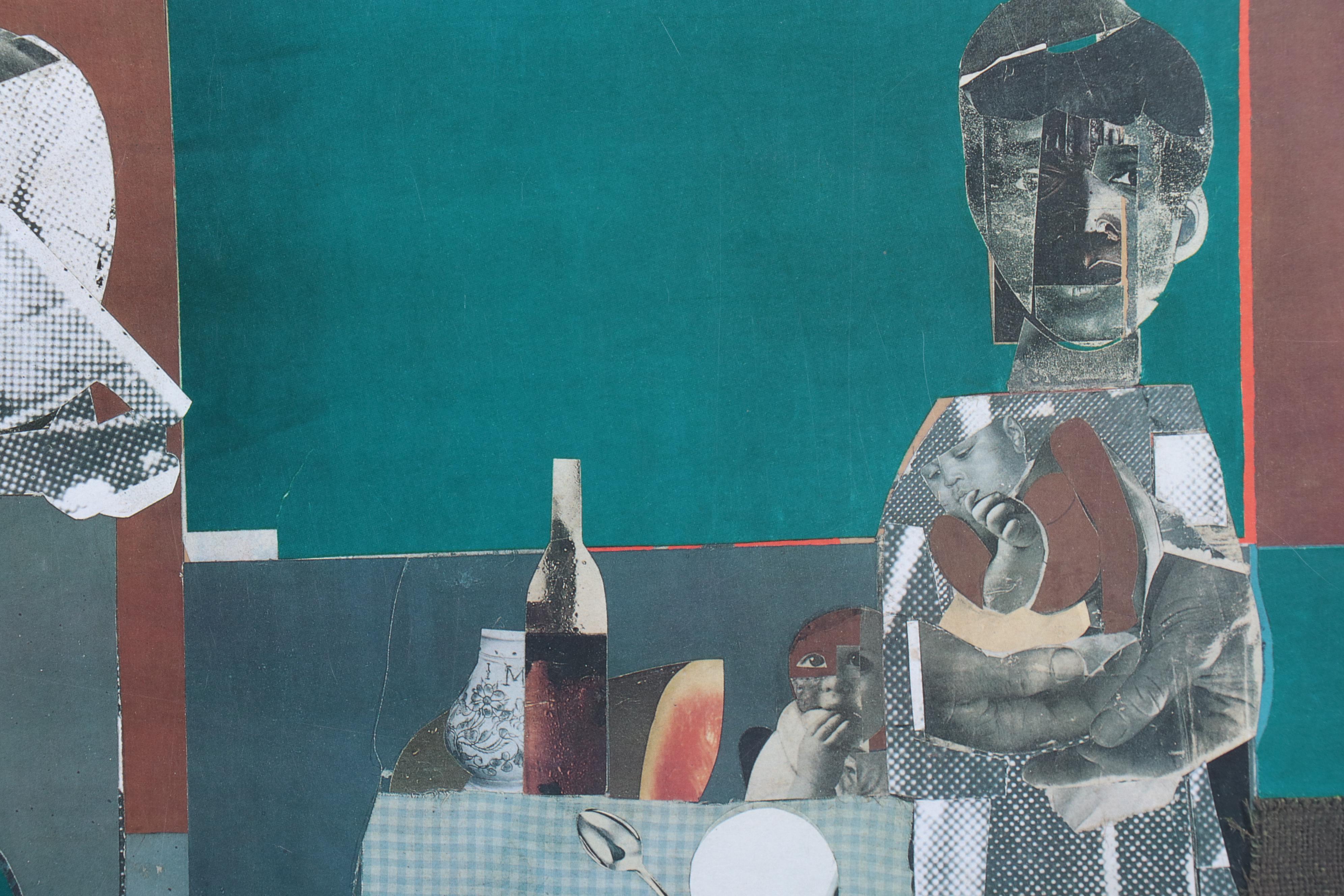 Romare Howard Bearden Offset Lithograph Poster "The Woodshed," Circa 1970