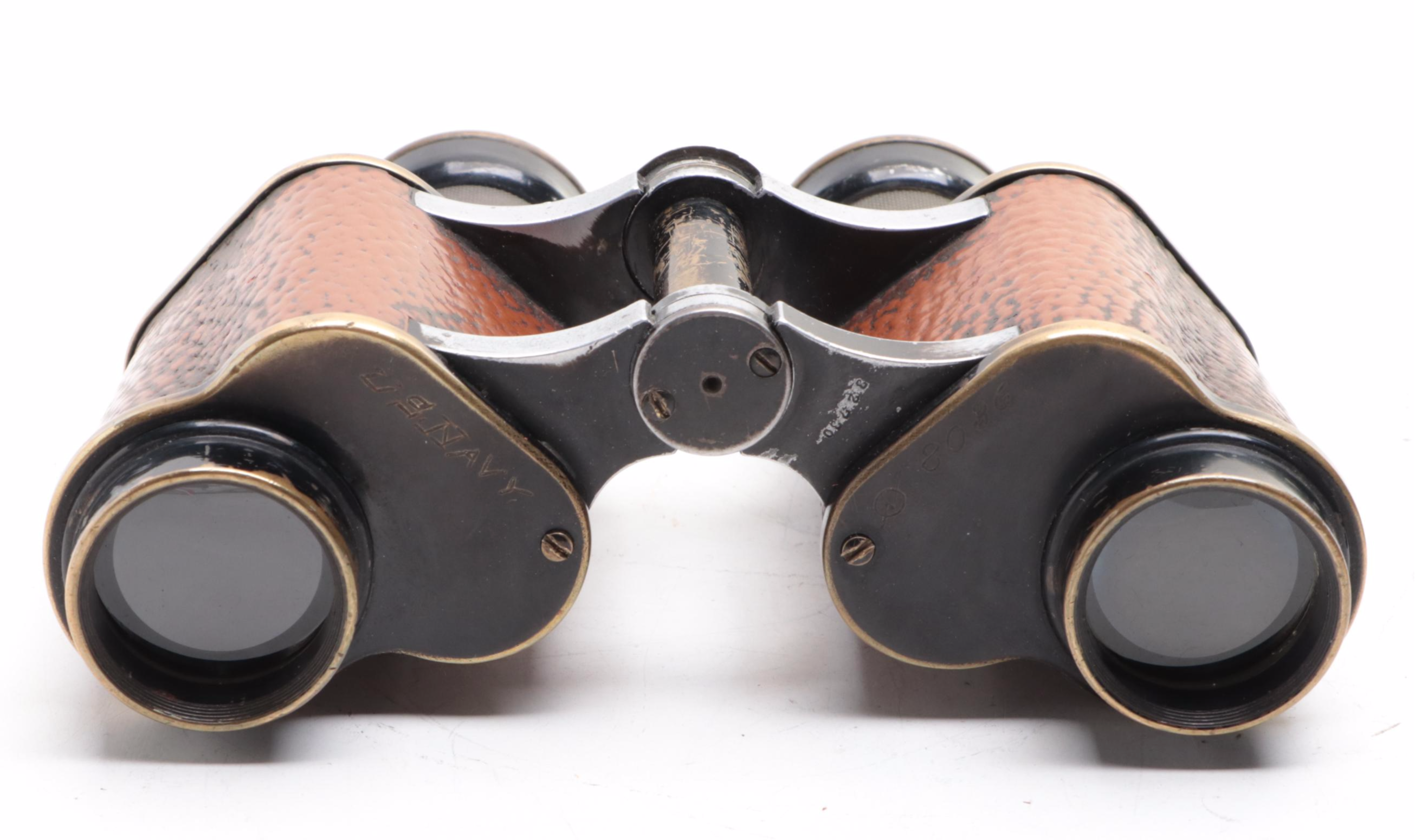Crown Optical Co. for U. S. Navy Binoculars with Attachments, Early 20th Century