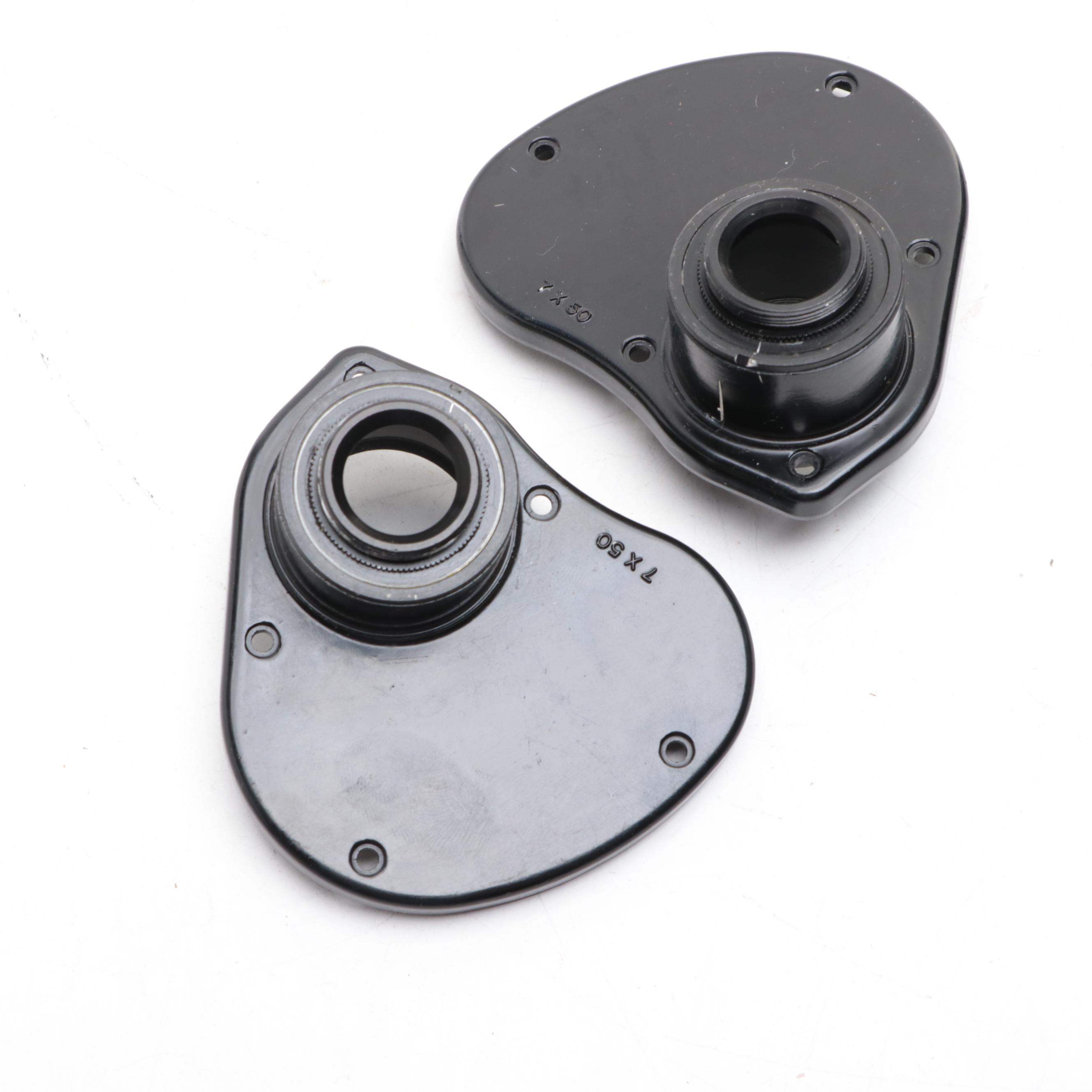 Crown Optical Co. for U. S. Navy Binoculars with Attachments, Early 20th Century