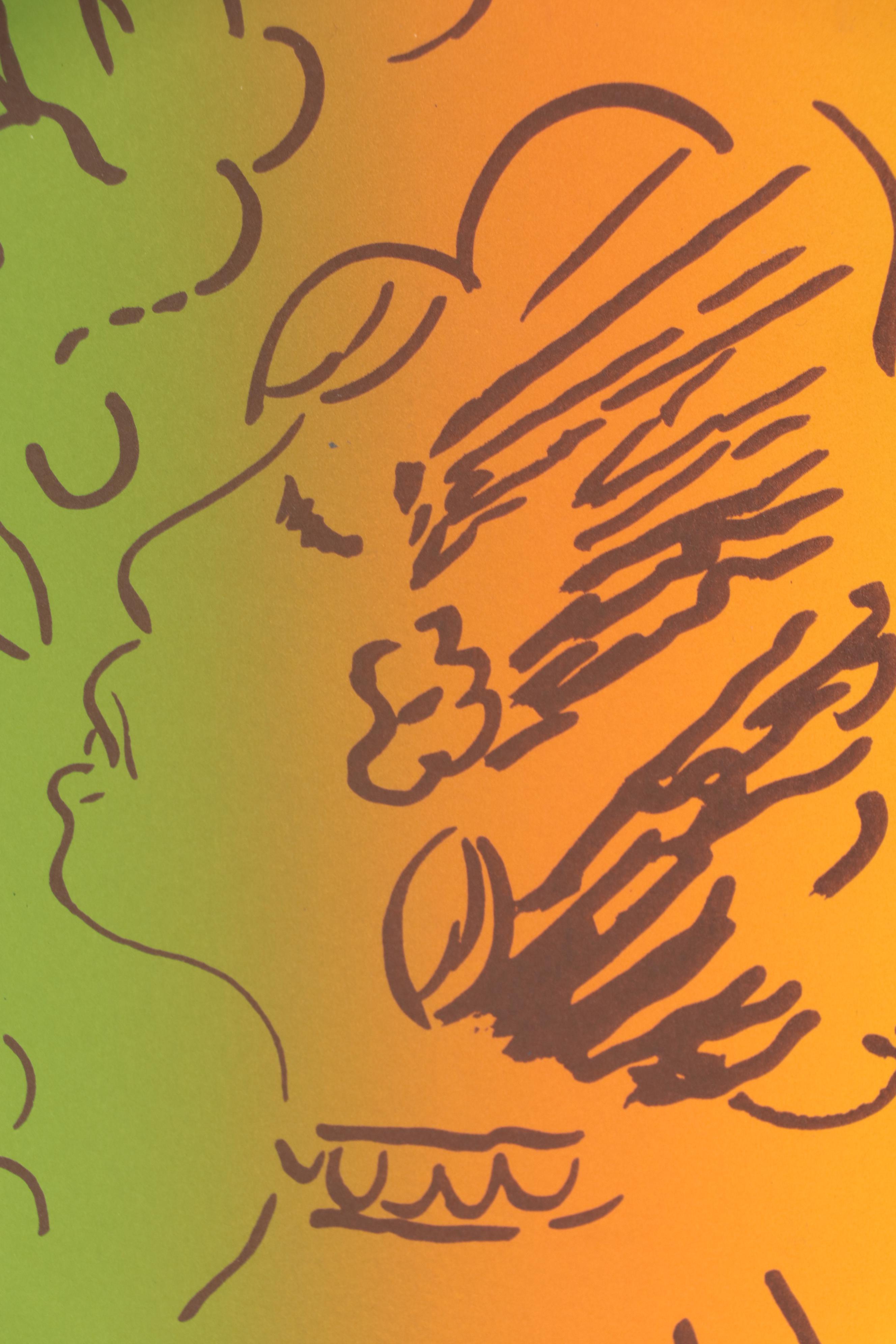 Romare Howard Bearden Color Lithograph from "Caribbean Poetry", 1983