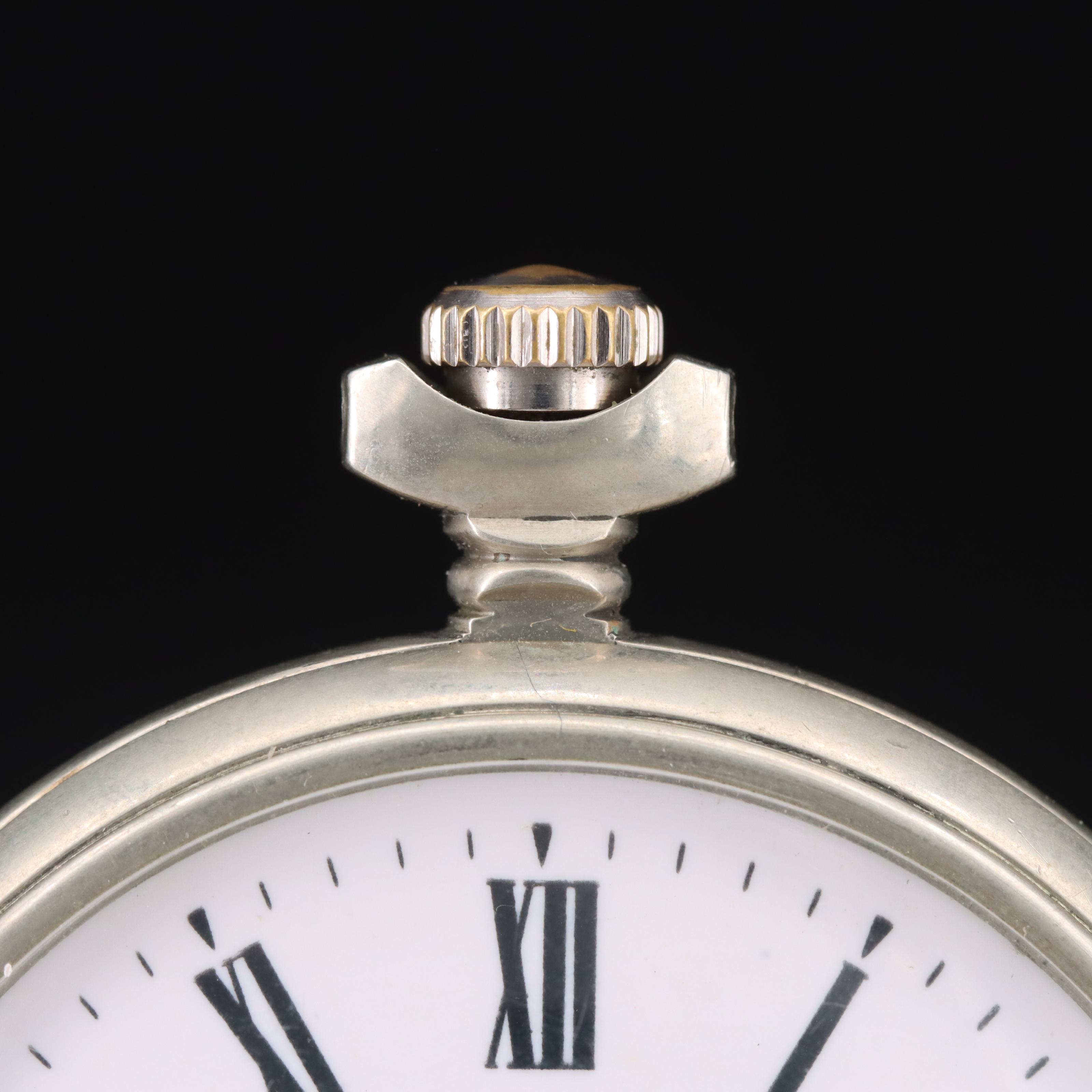 Soviet Era Molnija Zodiac Pocket Watch