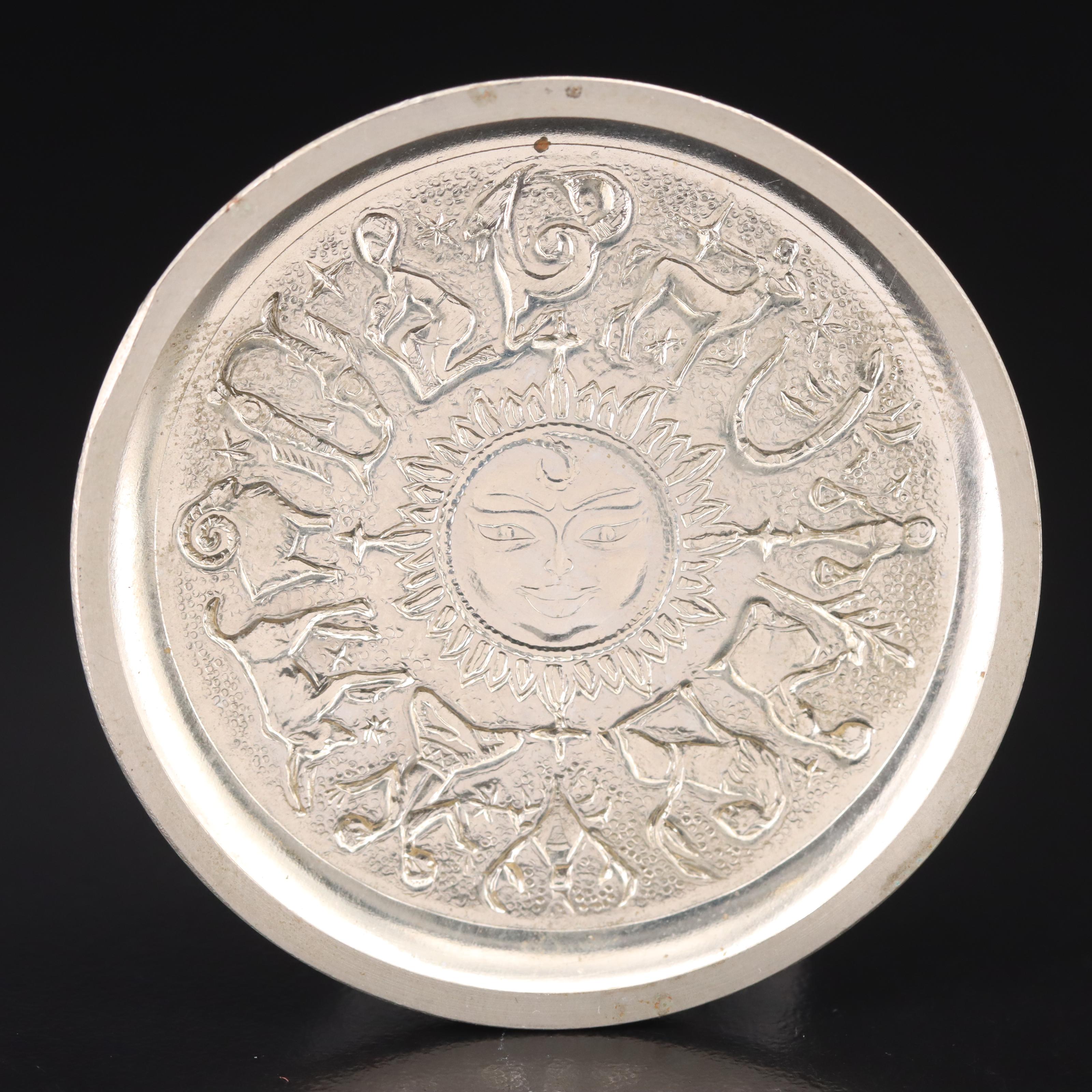 Soviet Era Molnija Zodiac Pocket Watch