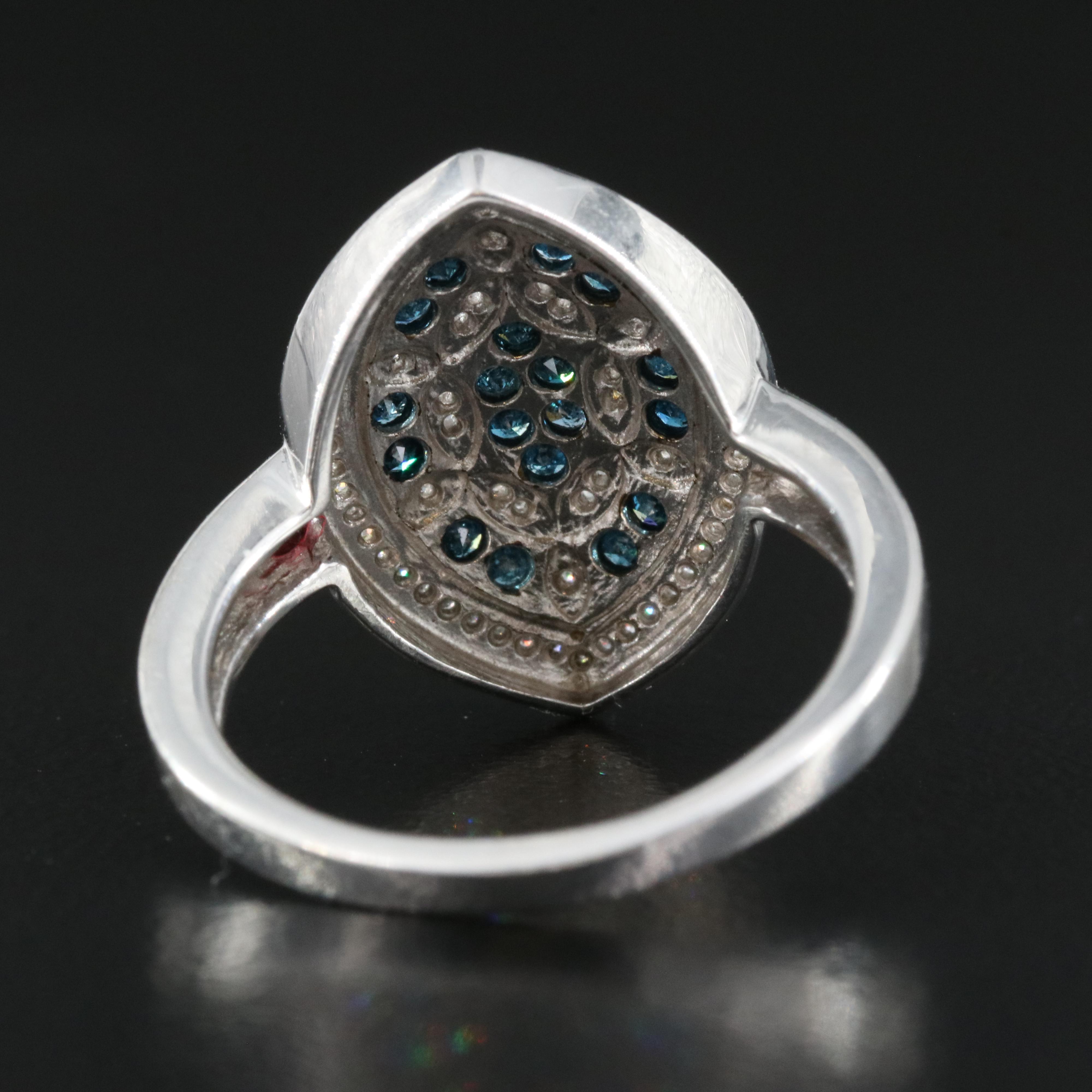 Sterling 0.45 CTW Diamond Ring