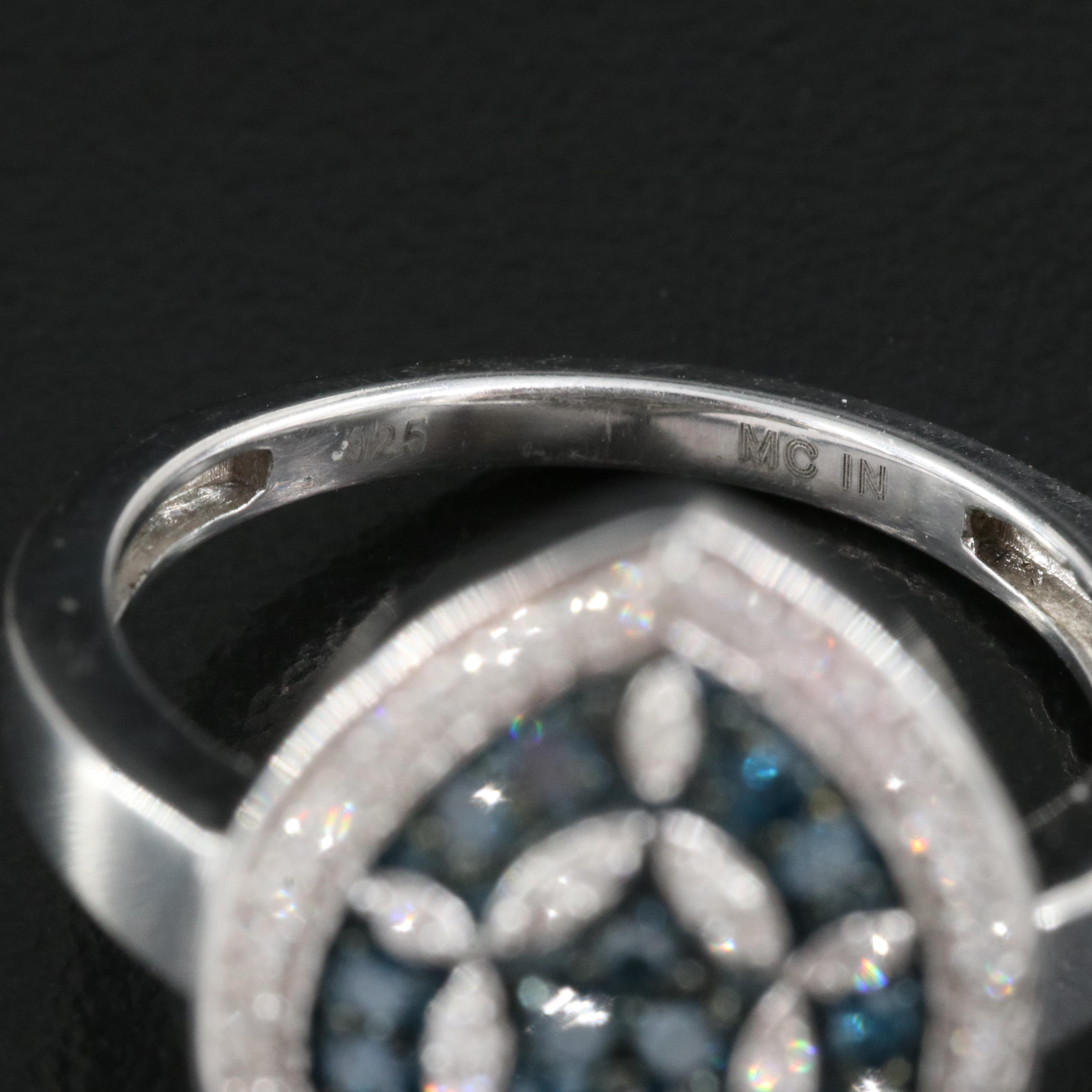 Sterling 0.45 CTW Diamond Ring