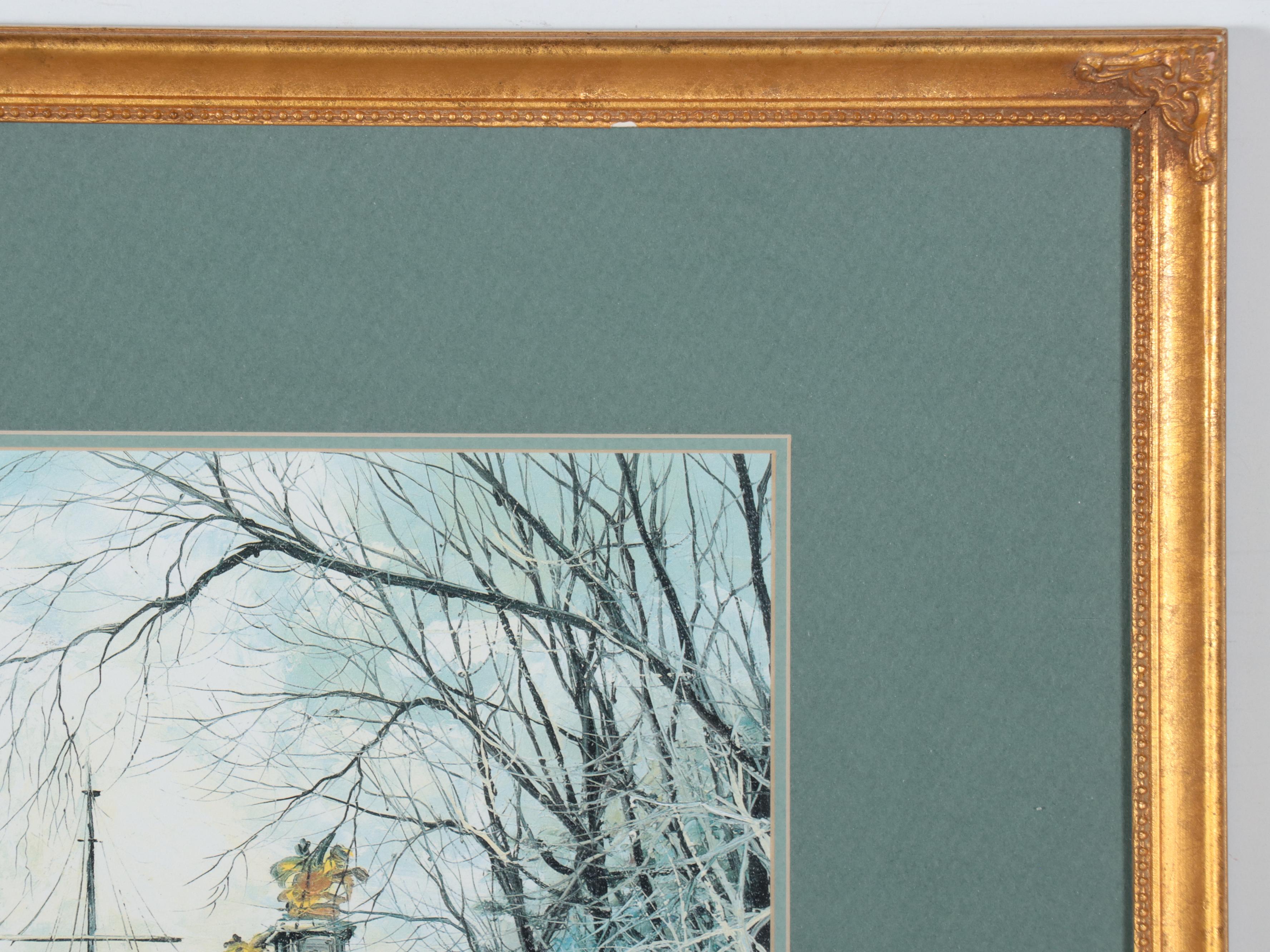 Offset Lithograph After Georges Braque of Paris, 21st Century