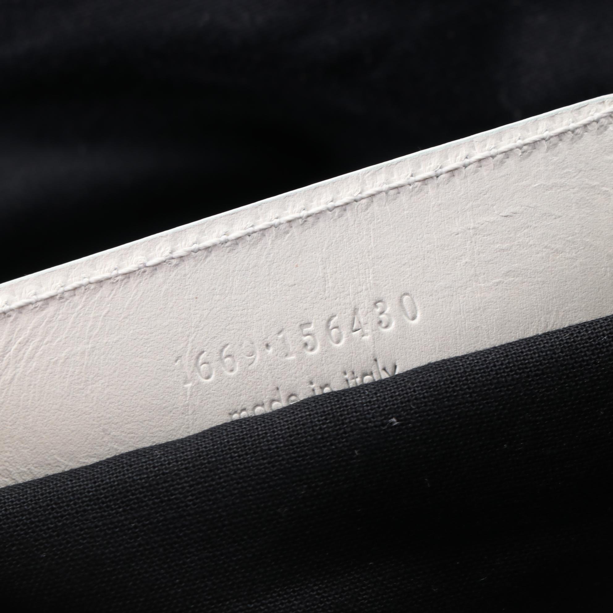 Balenciaga Perforated Hook Tote in Praline Agneau Leather