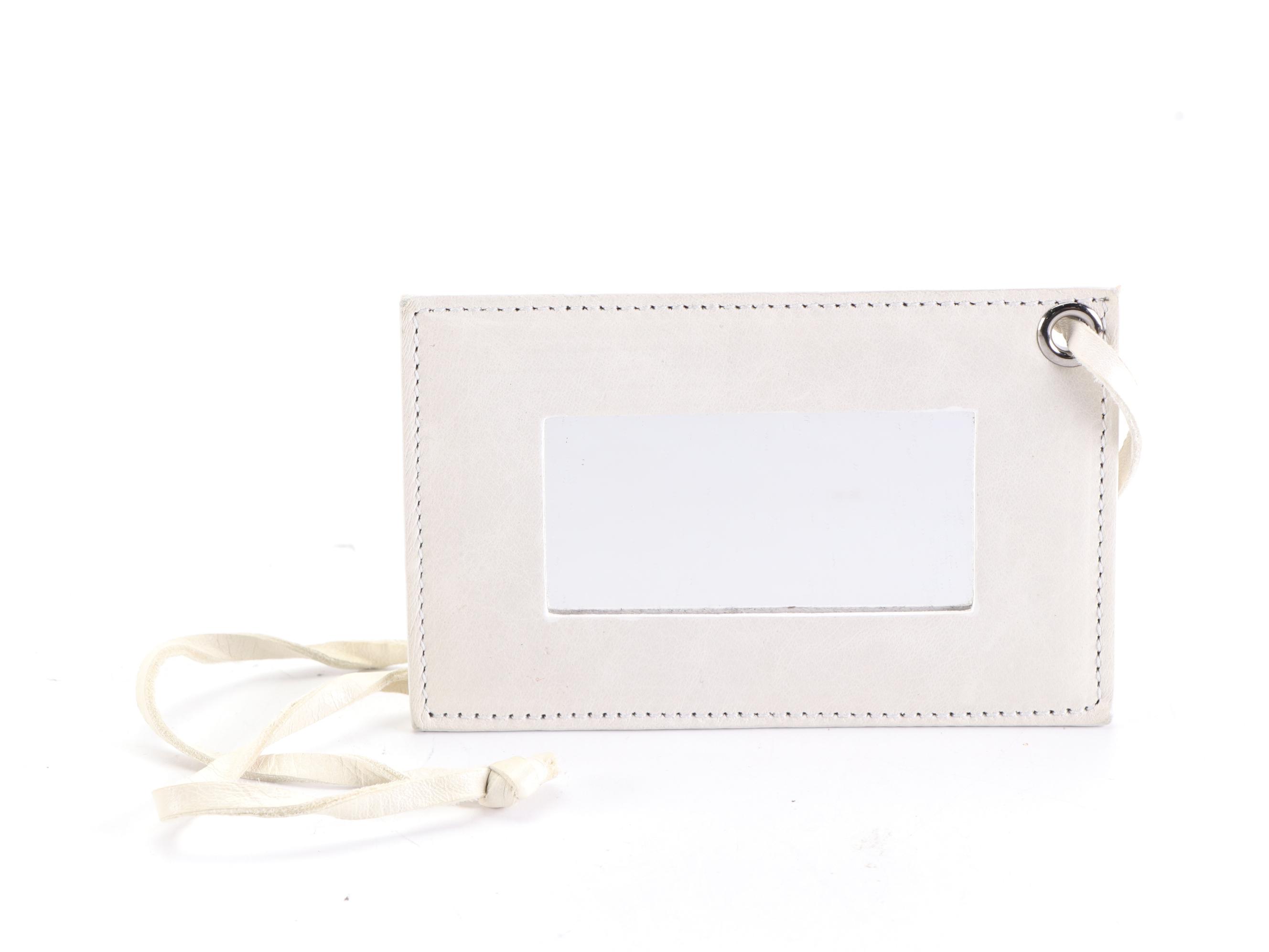 Balenciaga Perforated Hook Tote in Praline Agneau Leather