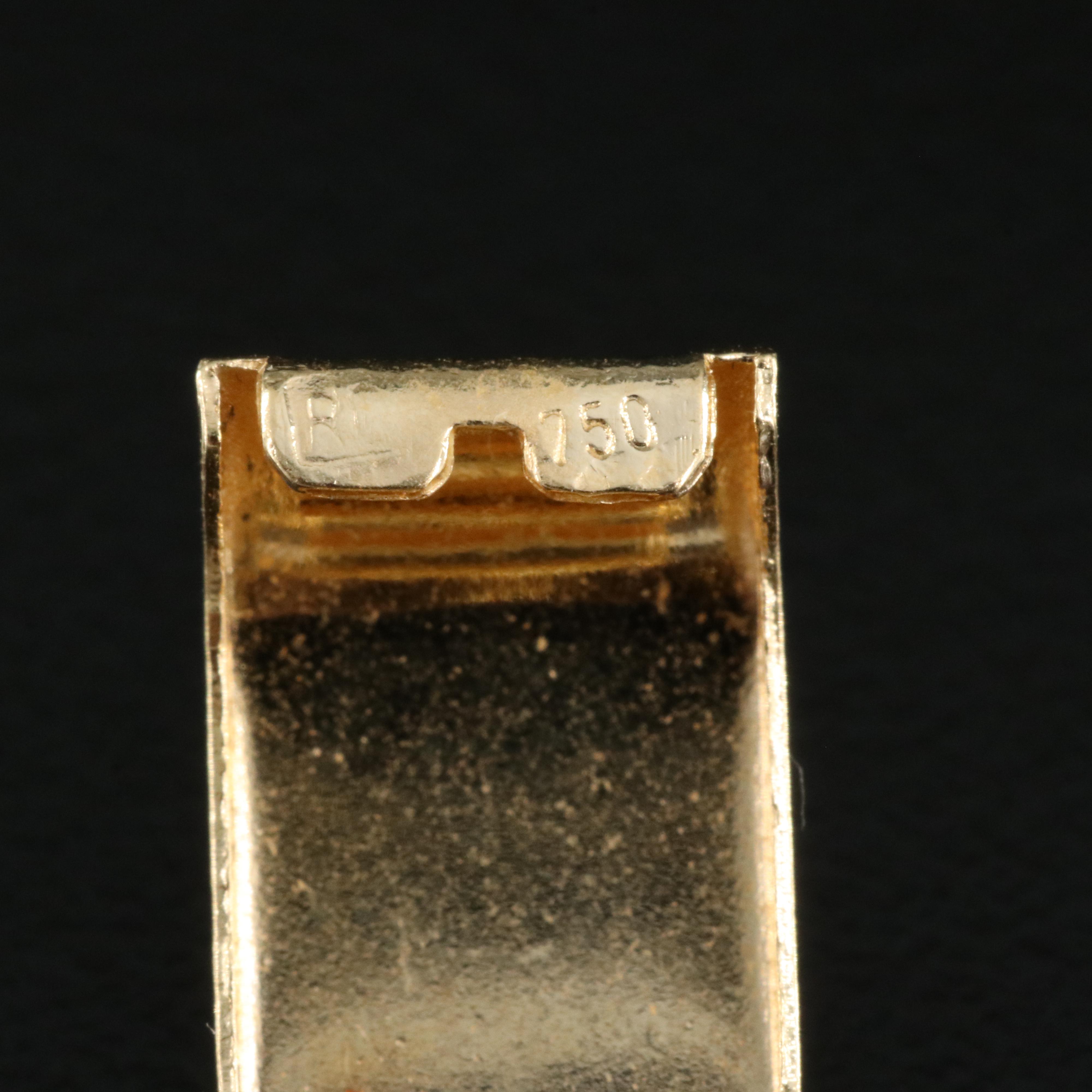 18K Textured Hoop Earrings