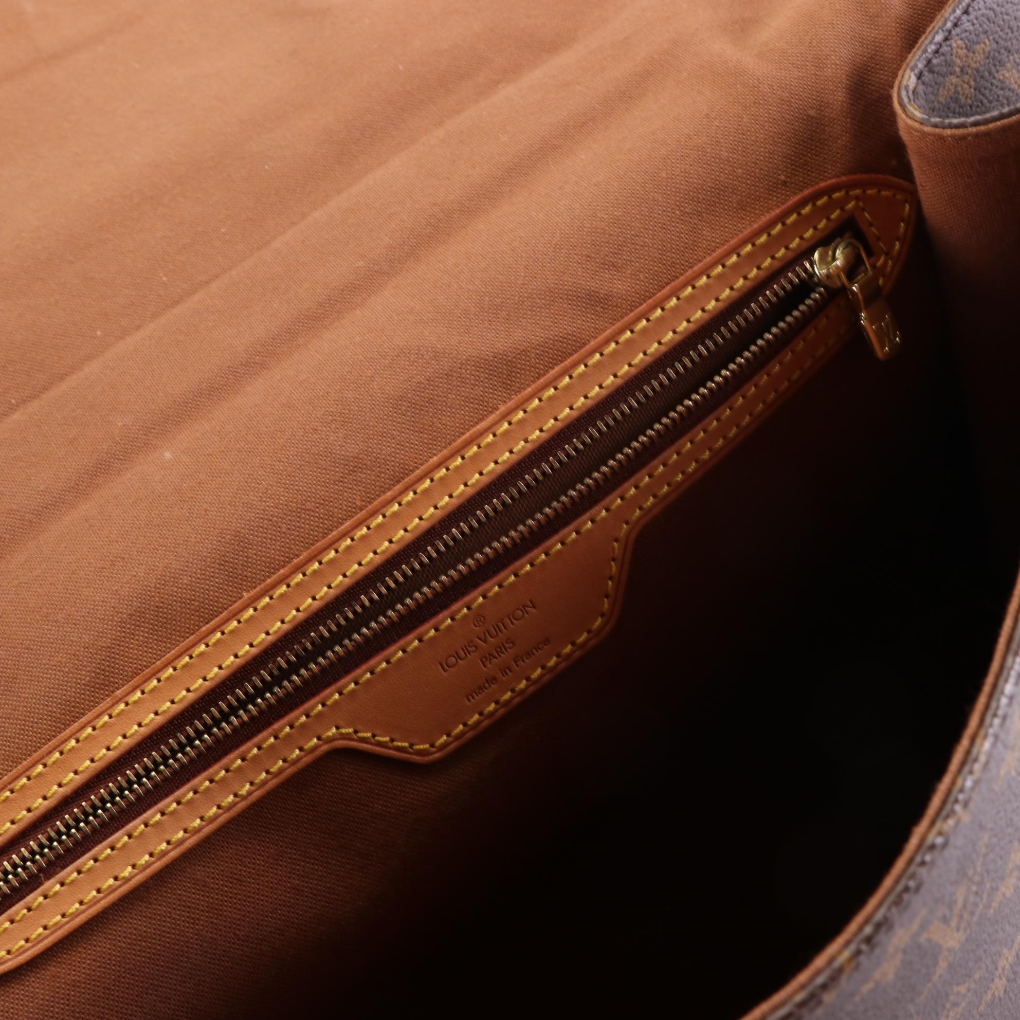 Louis Vuitton Beverly GM Briefcase in Monogram Canvas and Vachetta Leather