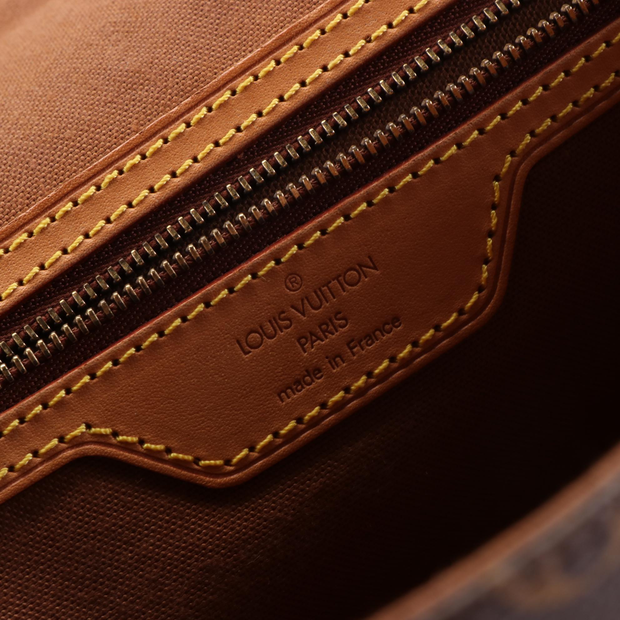 Louis Vuitton Beverly GM Briefcase in Monogram Canvas and Vachetta Leather