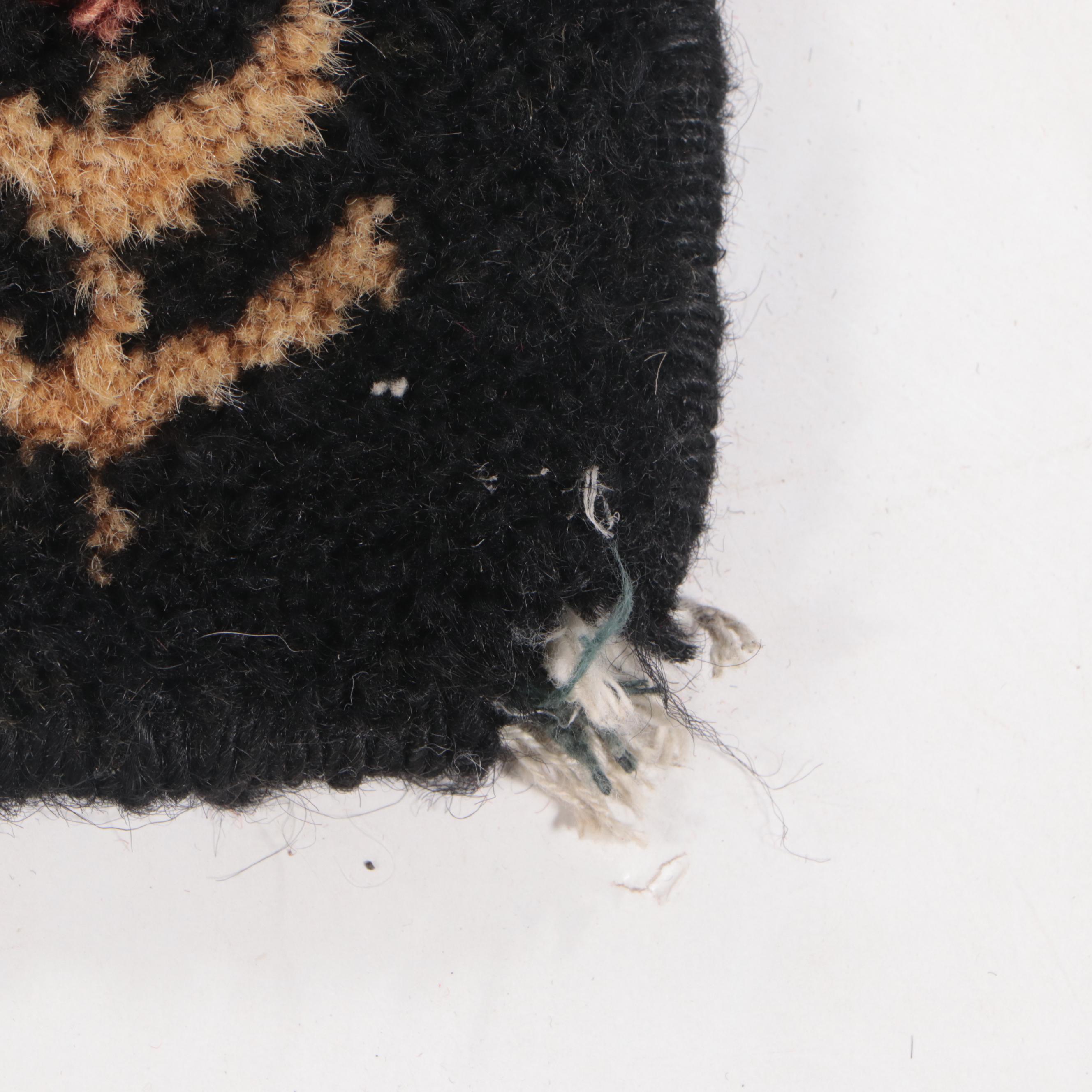 5'5 x 8'4 Hand-Knotted Indo-Persian Gabbeh Area Rug