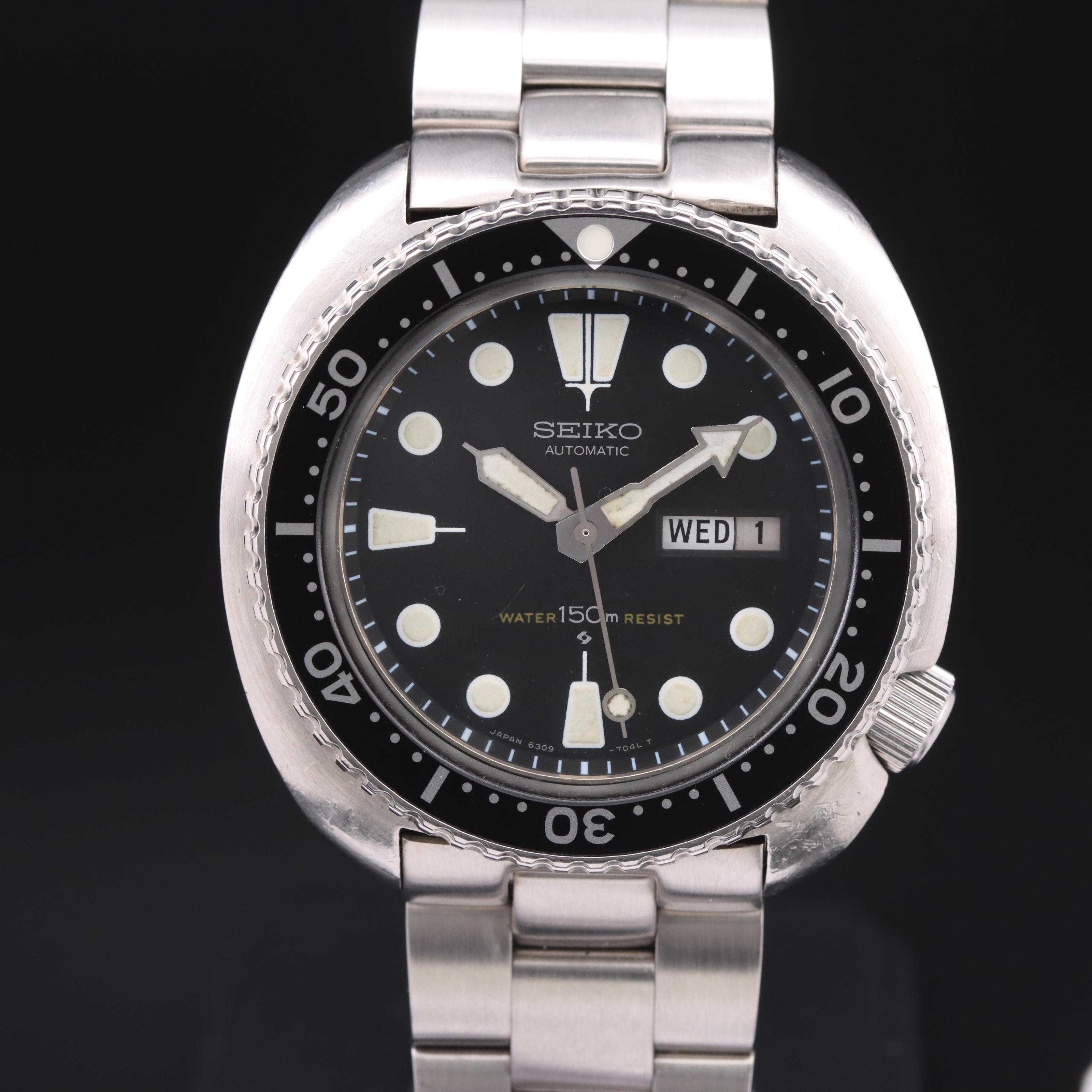 Seiko Turtle 6309-7049 Cushion Case Watch