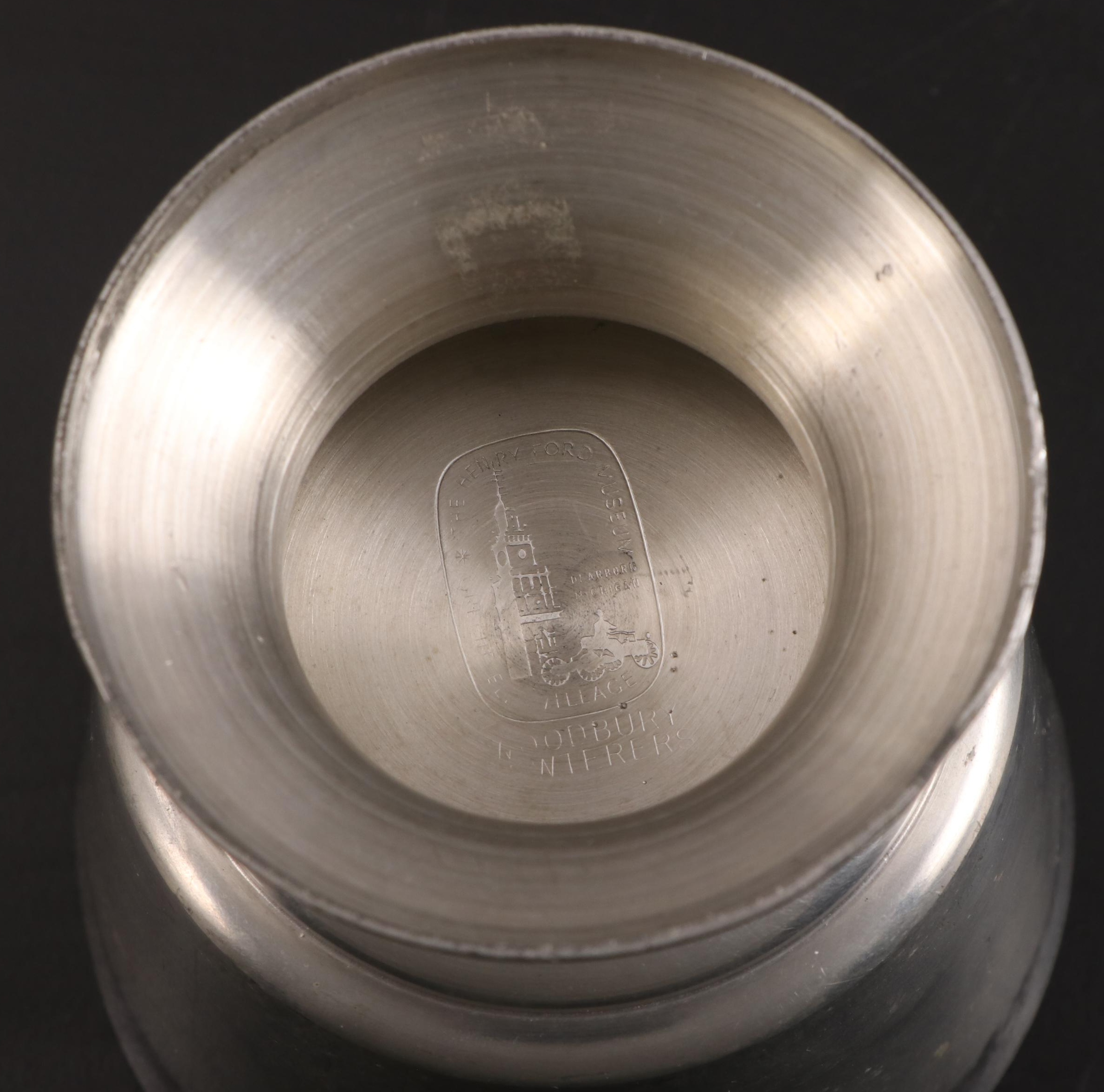 Woodbury Pewterers Henry Ford Museum Four-Piece Coffee and Tea Service