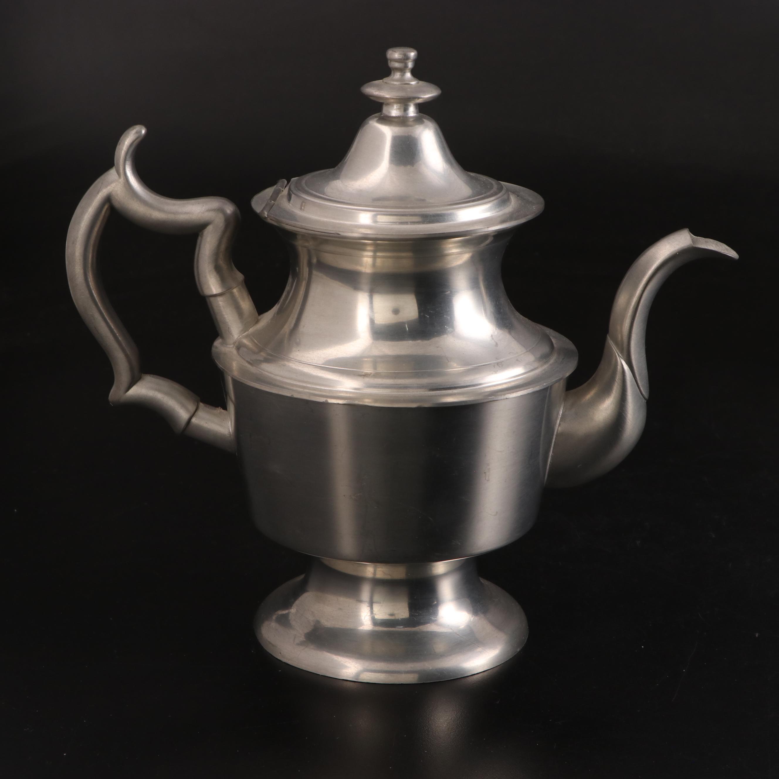 Woodbury Pewterers Henry Ford Museum Four-Piece Coffee and Tea Service