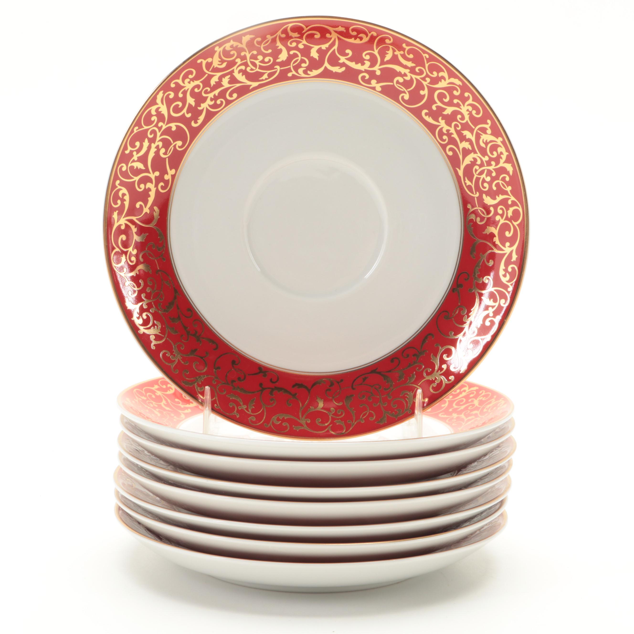 Mikasa "Parchment Red" China Dinnerware, 2005-2009