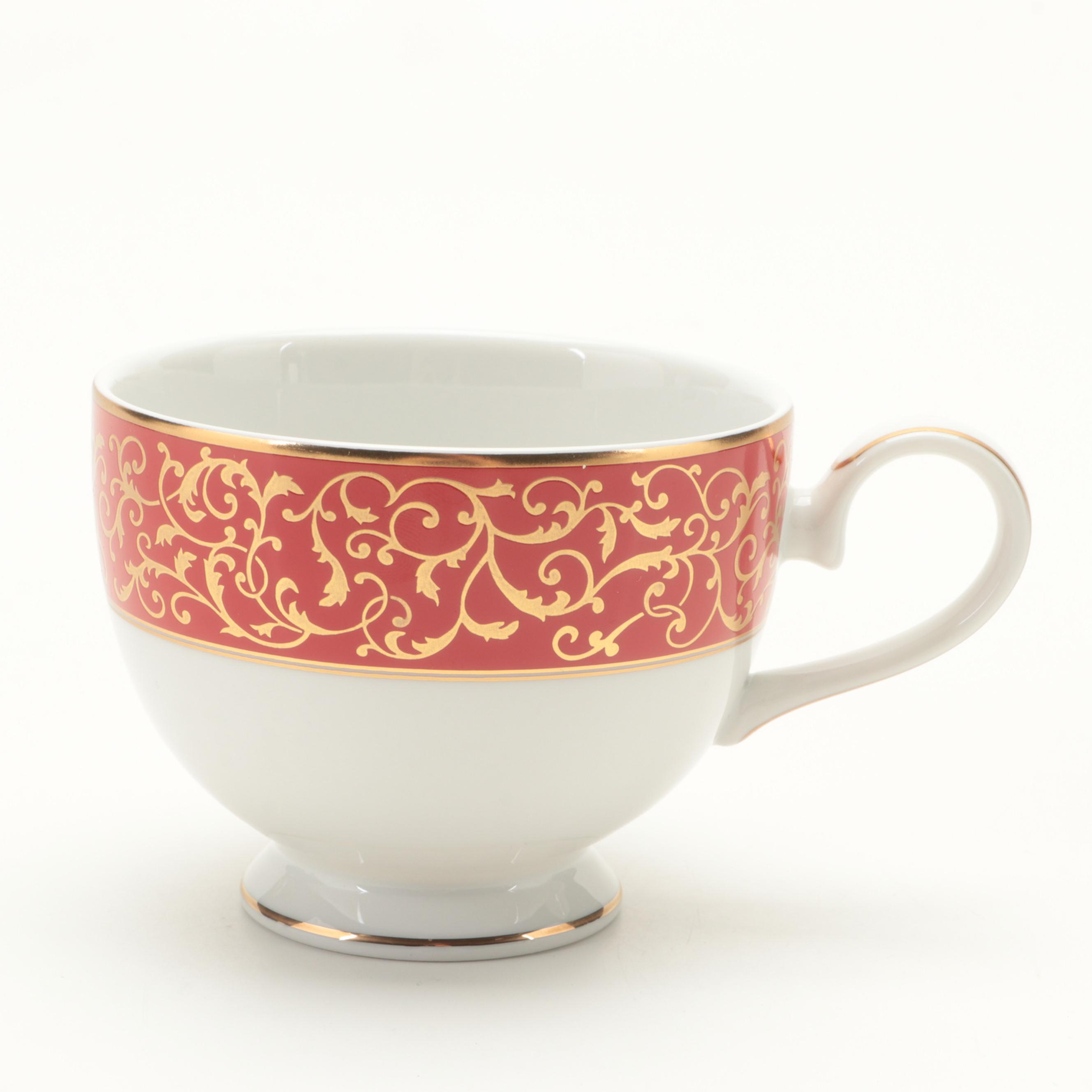 Mikasa "Parchment Red" China Dinnerware, 2005-2009