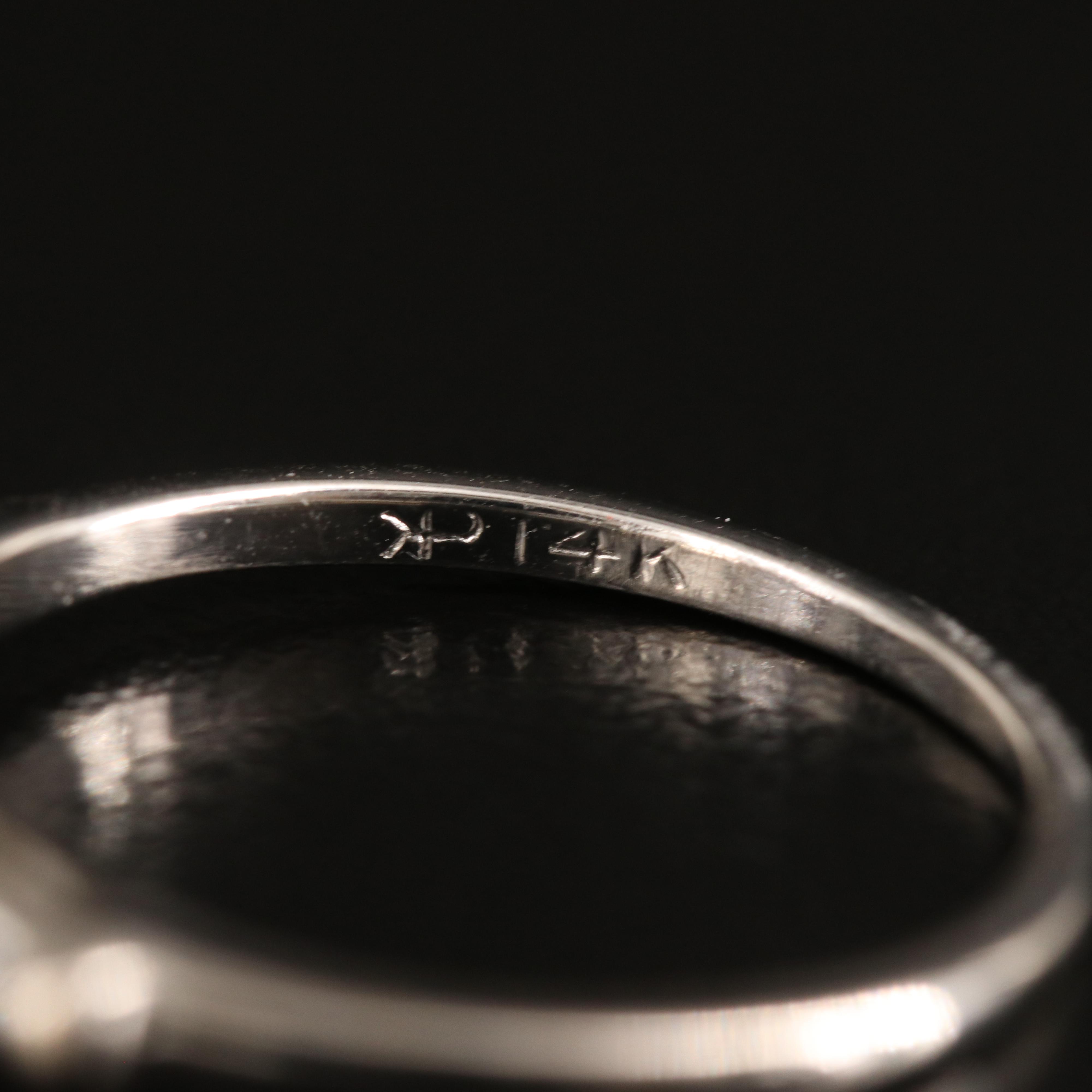 14K Color Change Alexandrite and Diamond Ring