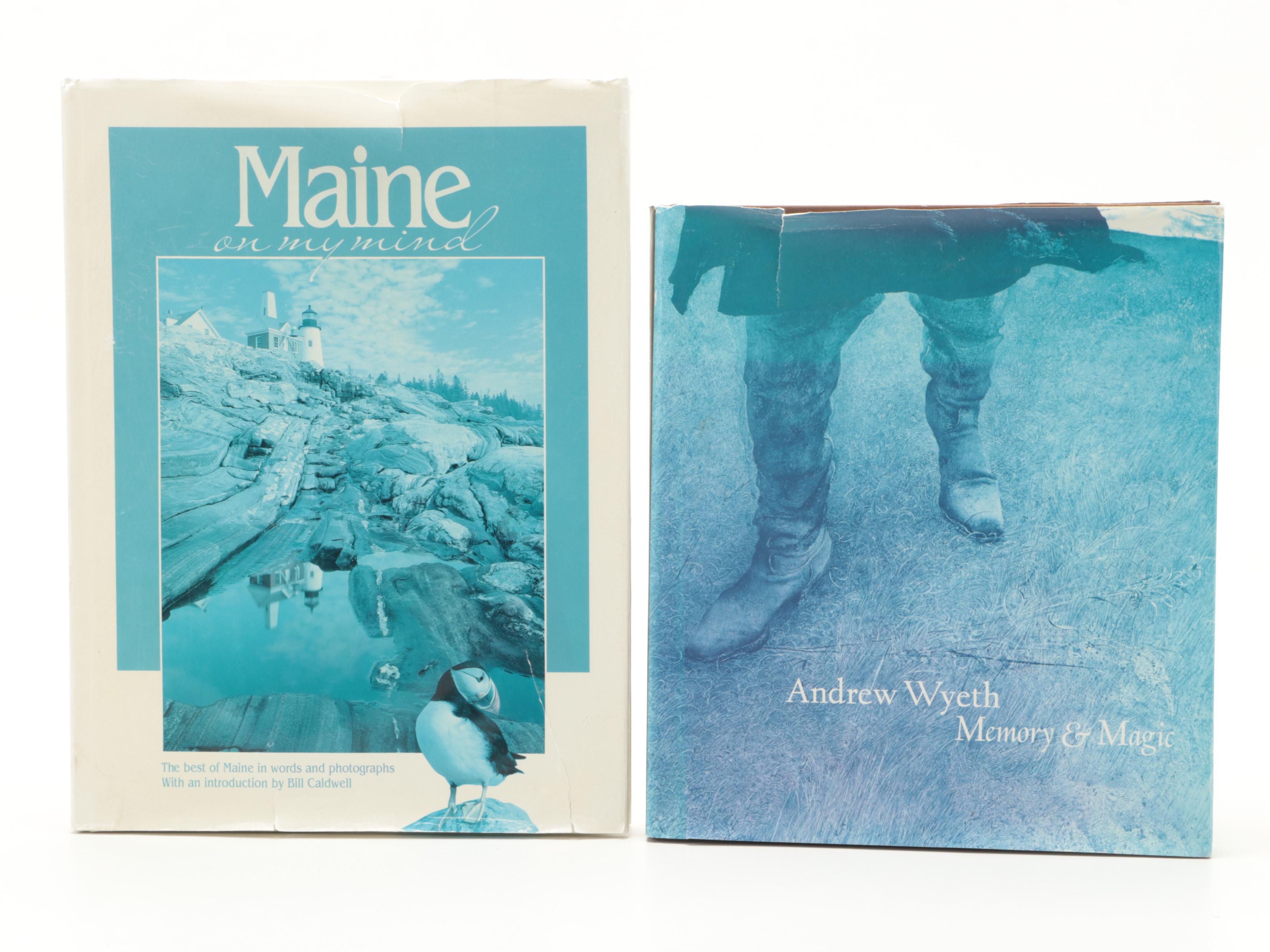 "Andrew Wyeth: Memory and Magic" with Maine Art and History Books