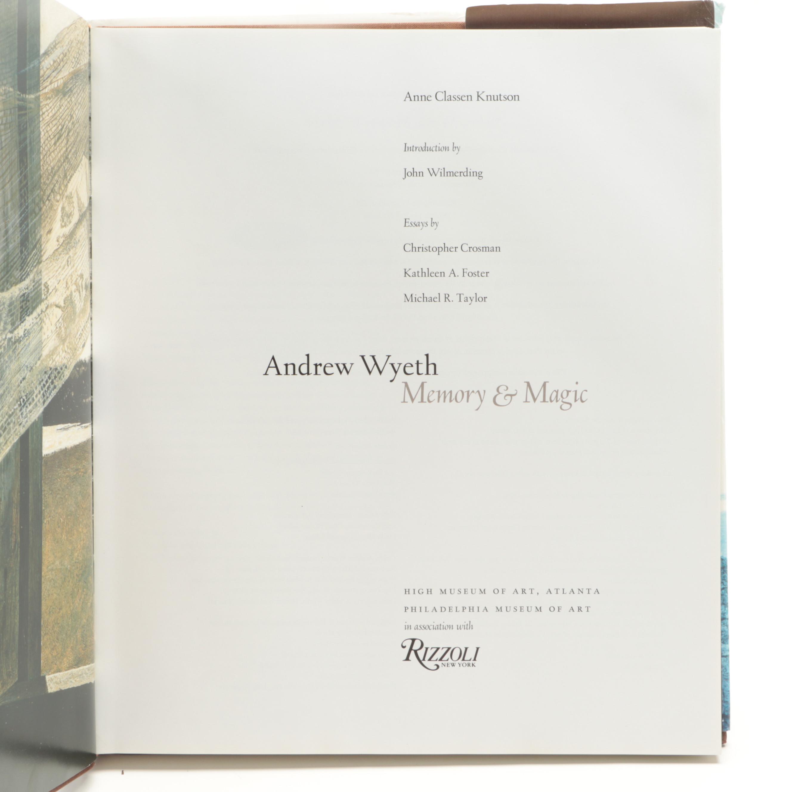 "Andrew Wyeth: Memory and Magic" with Maine Art and History Books