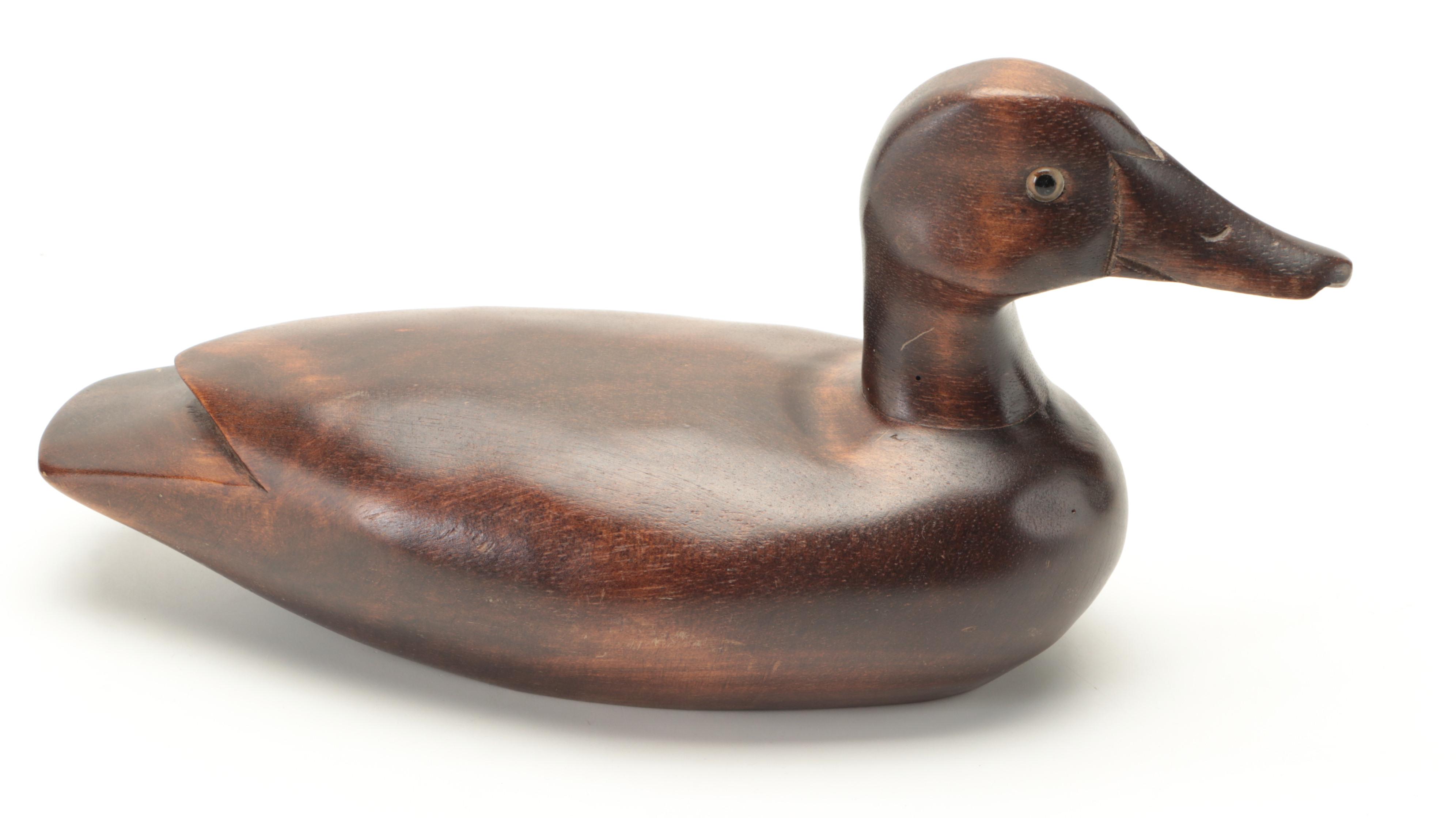 Hand-Carved and Painted Duck Decoys