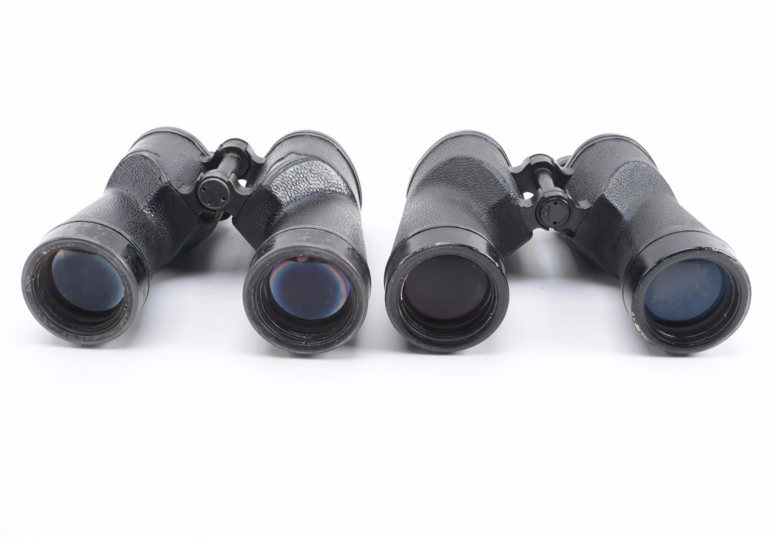 Bausch & Lomb for U. S. Navy 7 x 50 Binoculars, Mid-20th Century