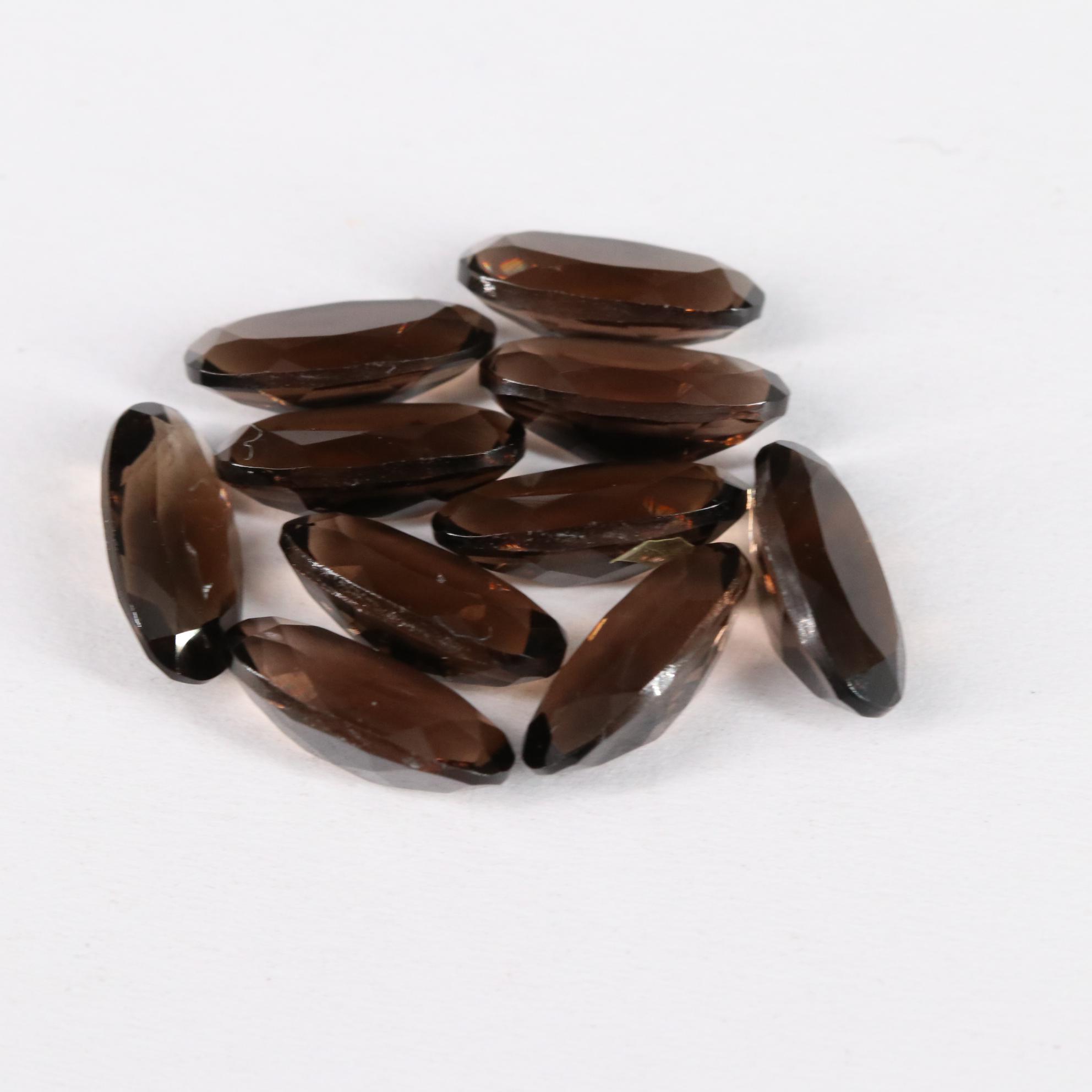 Loose 11.05 CTW Smoky Quartz Lot
