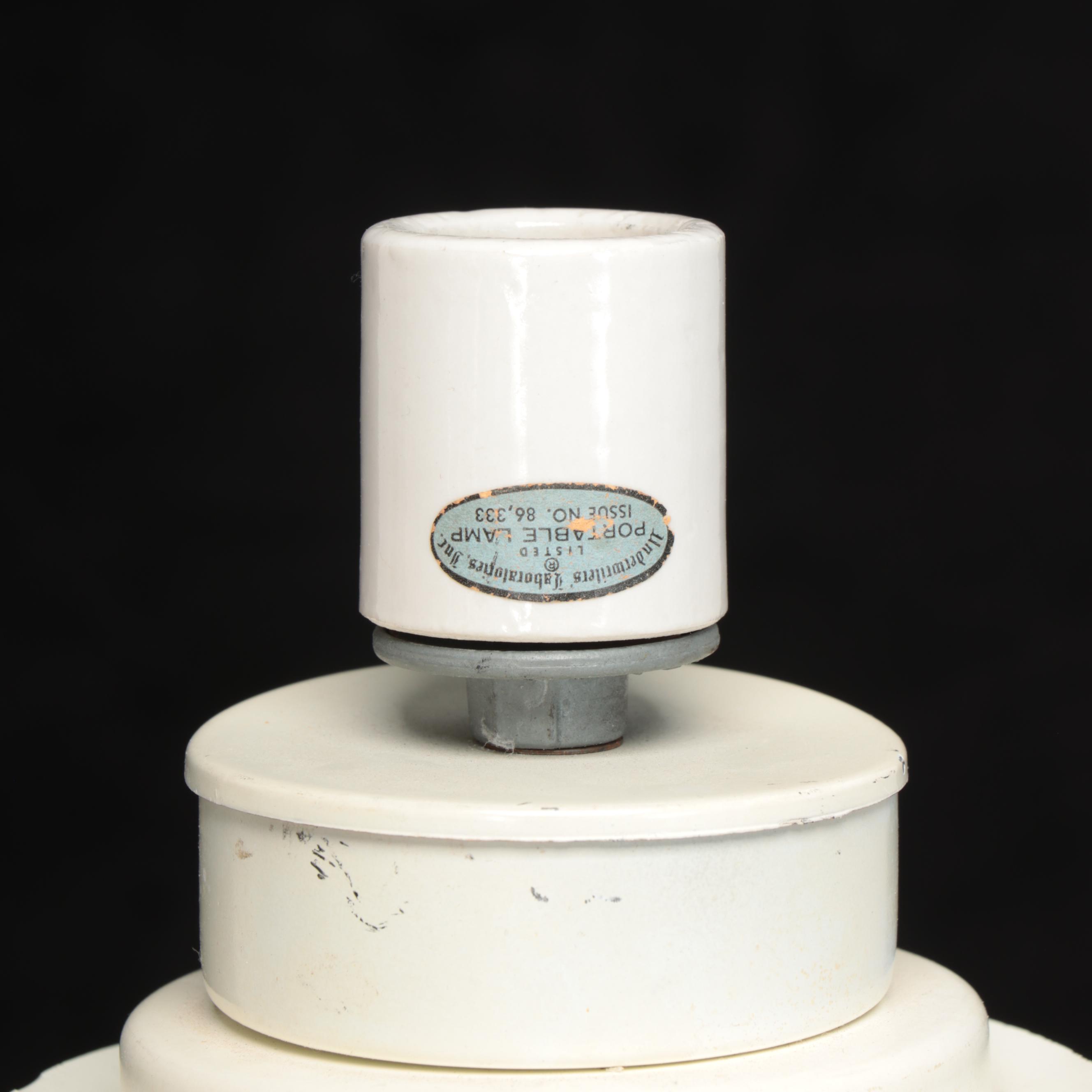 MCM Robert Sonneman "Electric Balloon" Floor Lamp With Chrome Base, 1960s