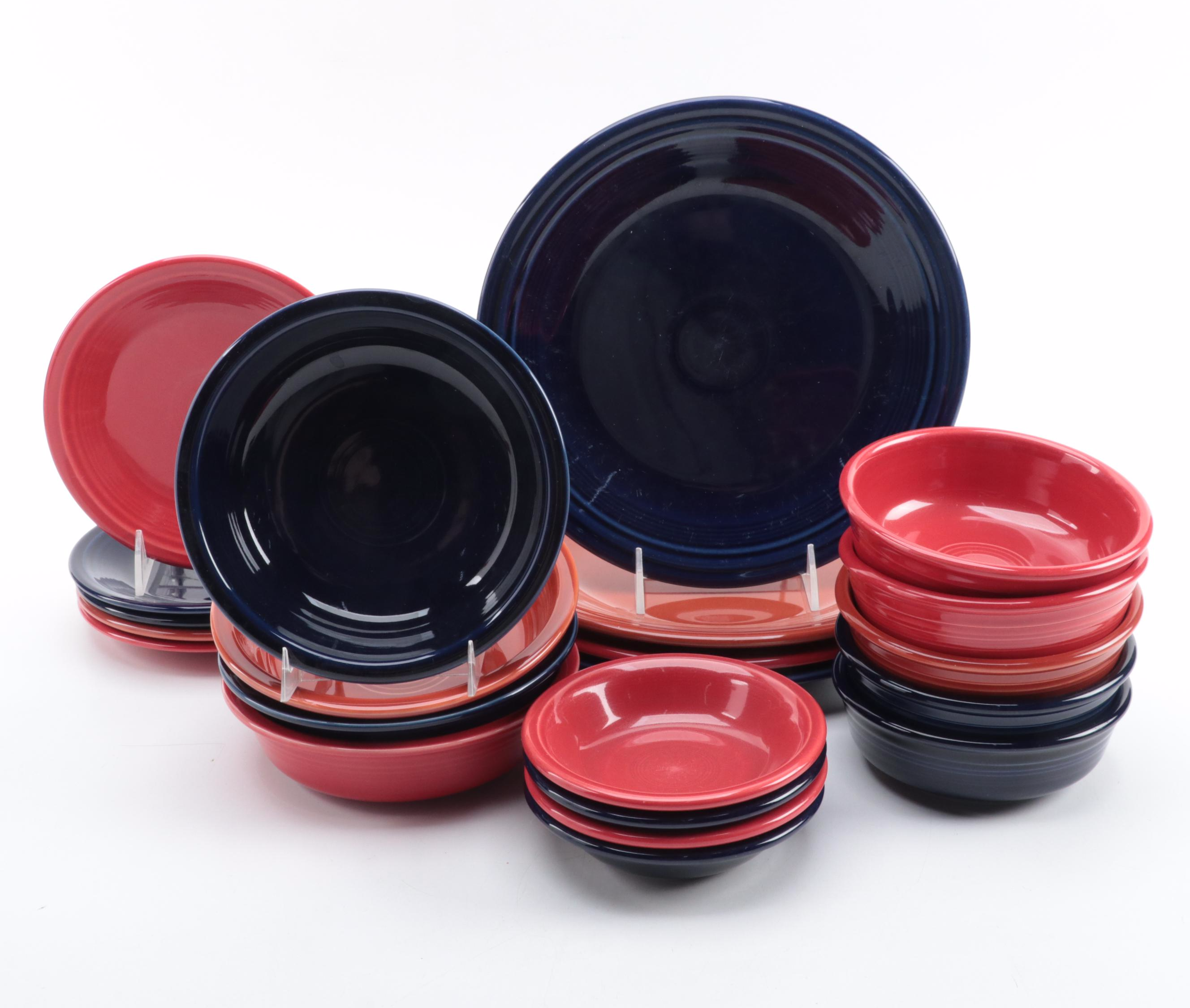 Homer Laughlin "Fiesta" Tableware, Mid to Late 20th Century
