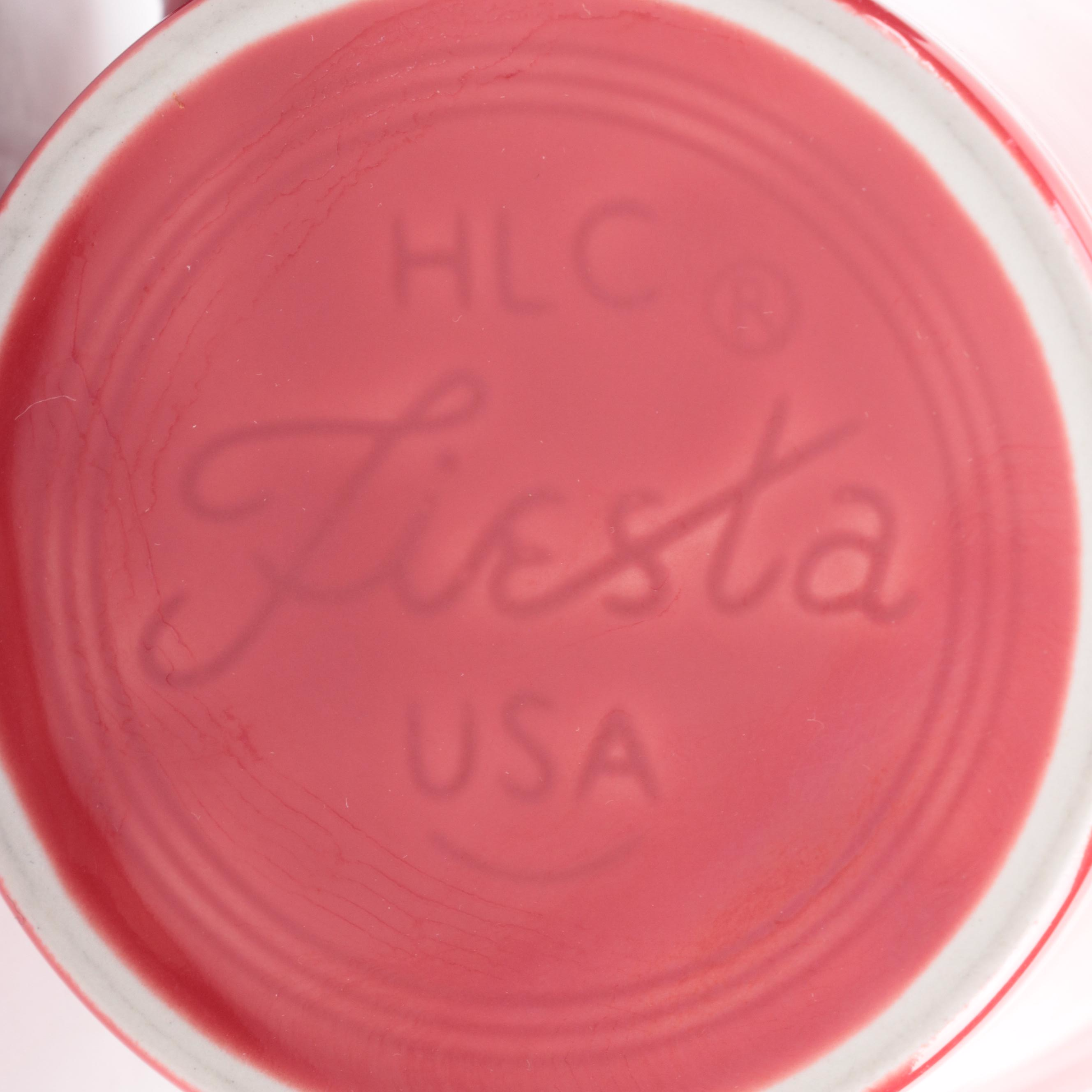 Homer Laughlin "Fiesta" Tableware, Mid to Late 20th Century