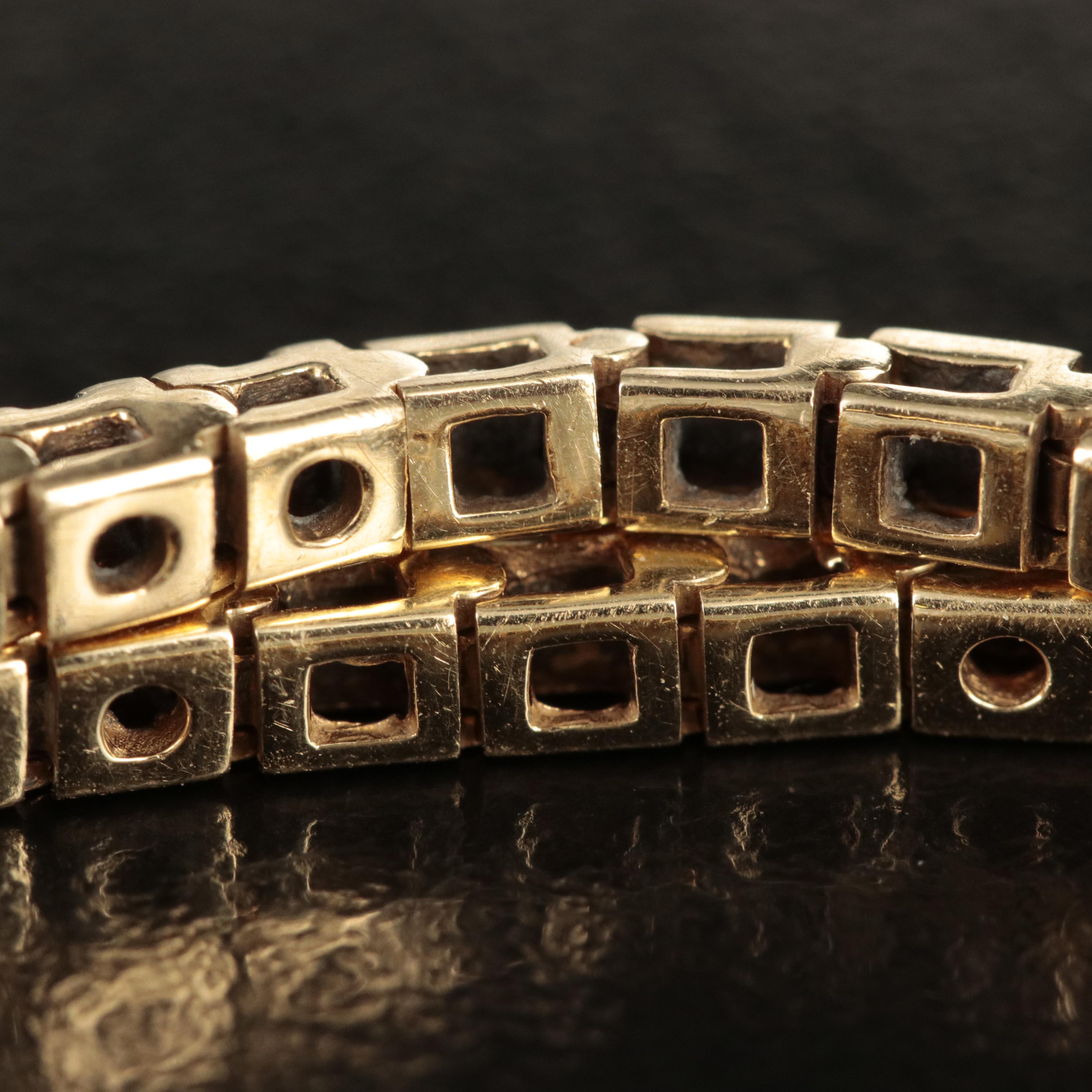 14K 0.90 CTW Diamond Bracelet