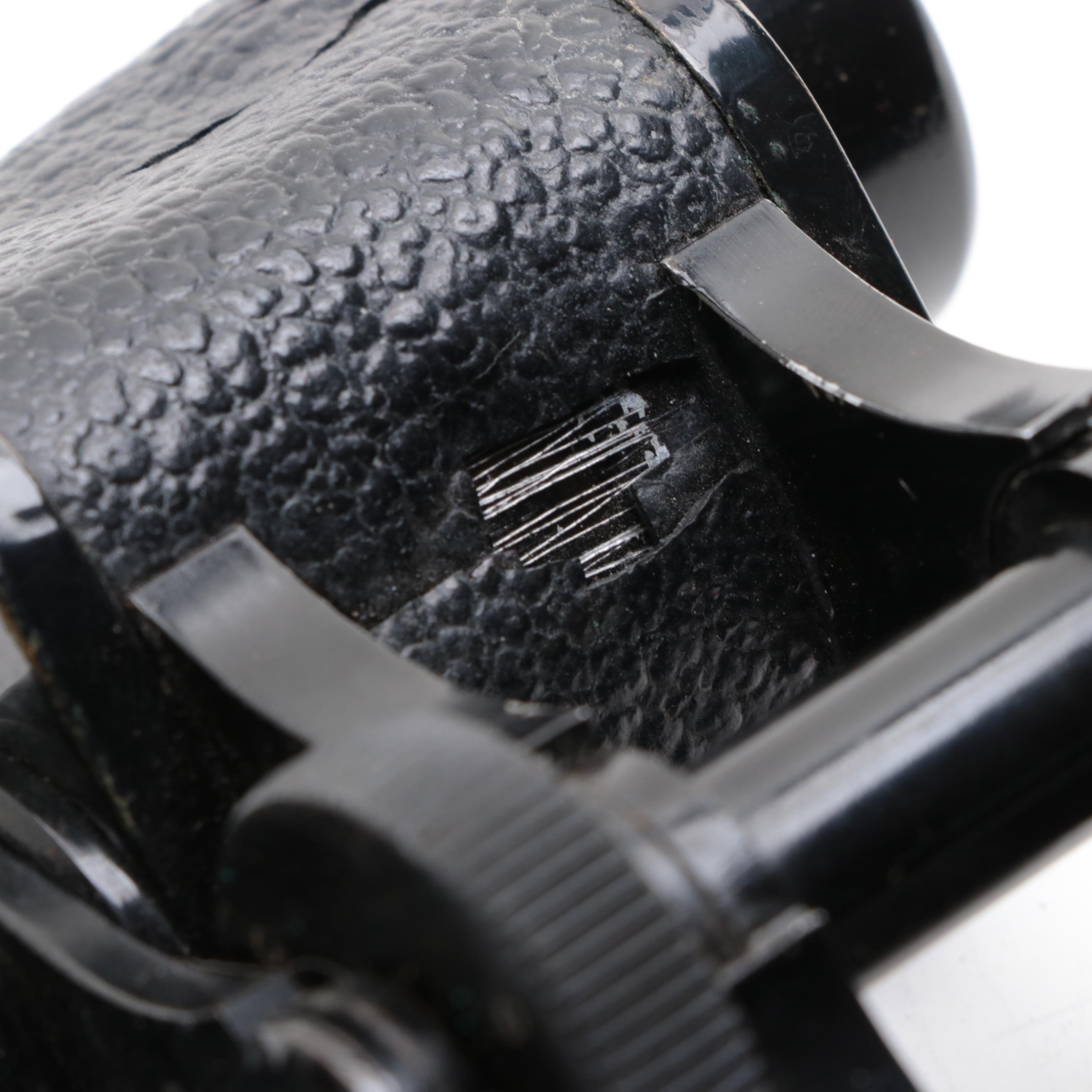 Colmont and Magna Binoculars with Leather Cases, Mid-20th Century