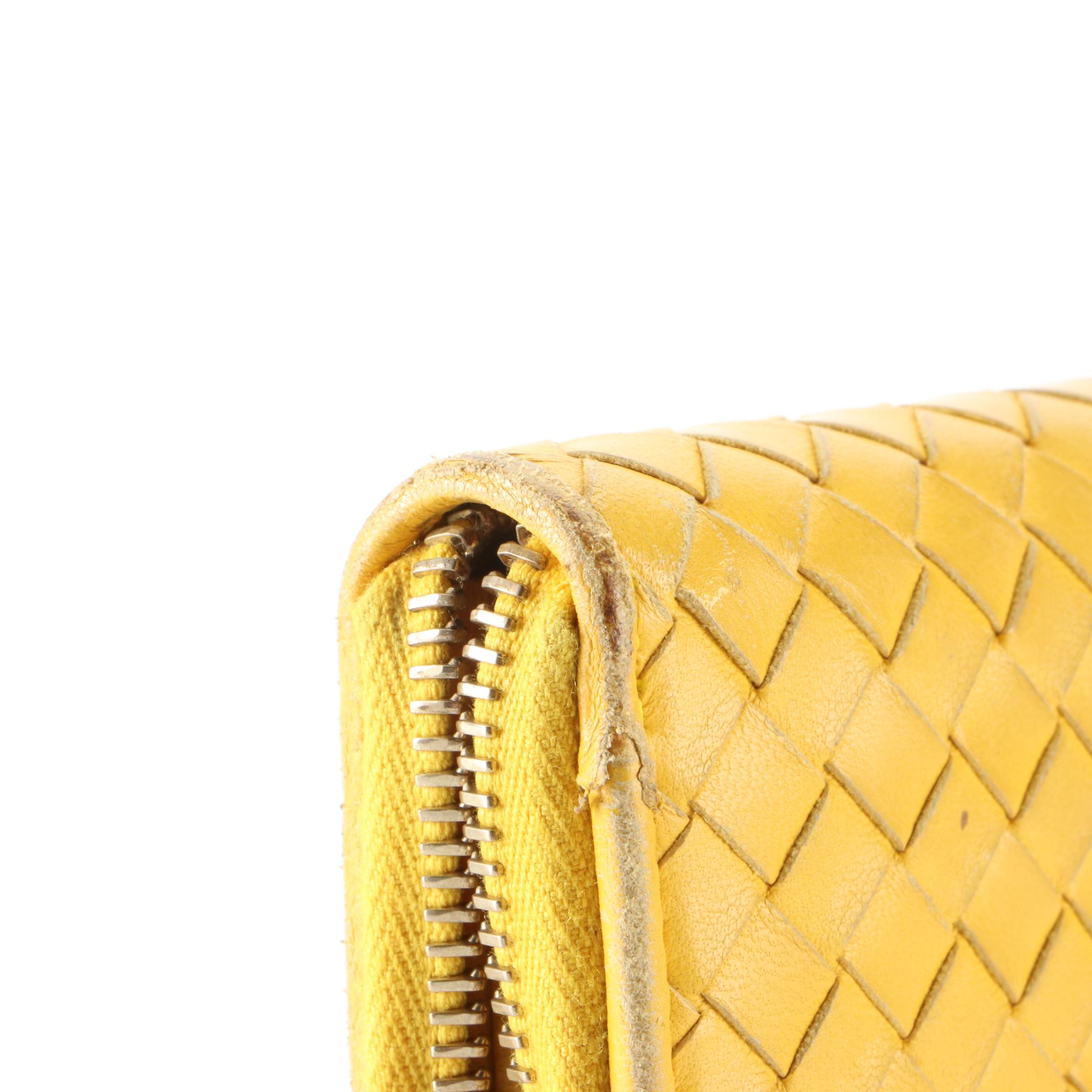 Bottega Veneta Intrecciato Leather Continental Wallet