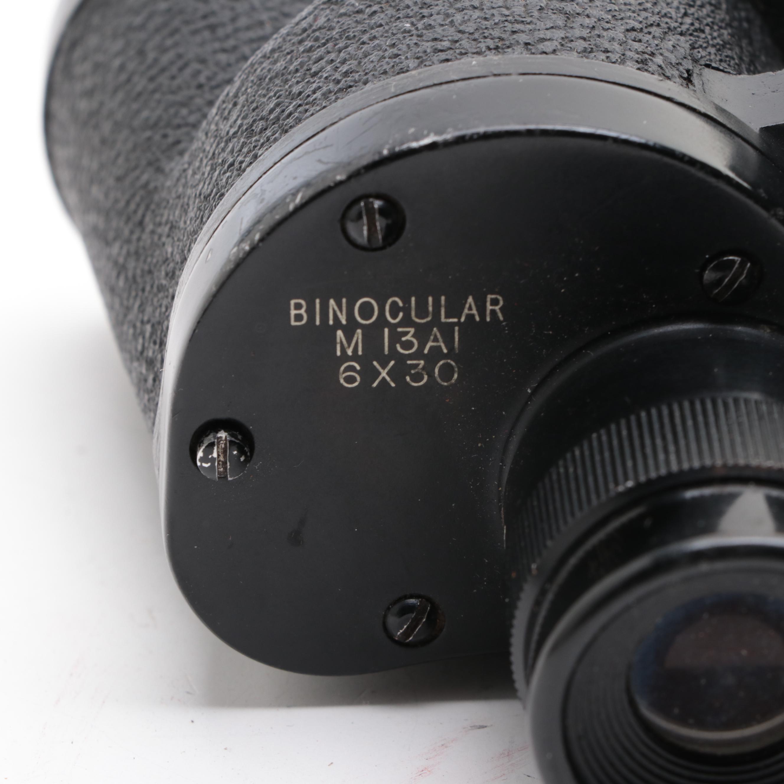 Anchor Optical, Wollensak with Other Binoculars and Spyglass, Mid-20th Century