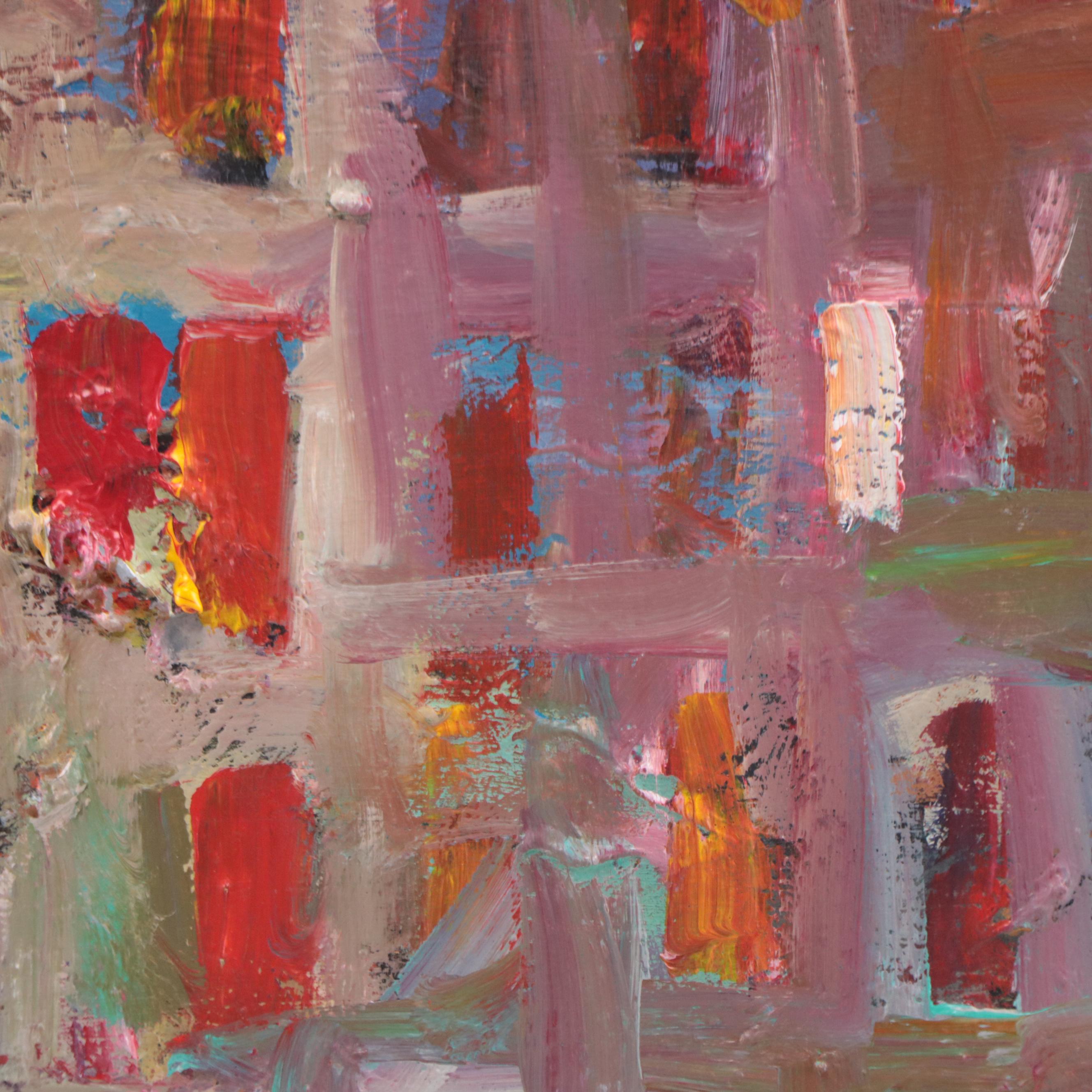 Leif Janek Abstract Acrylic Painting, 21st Century