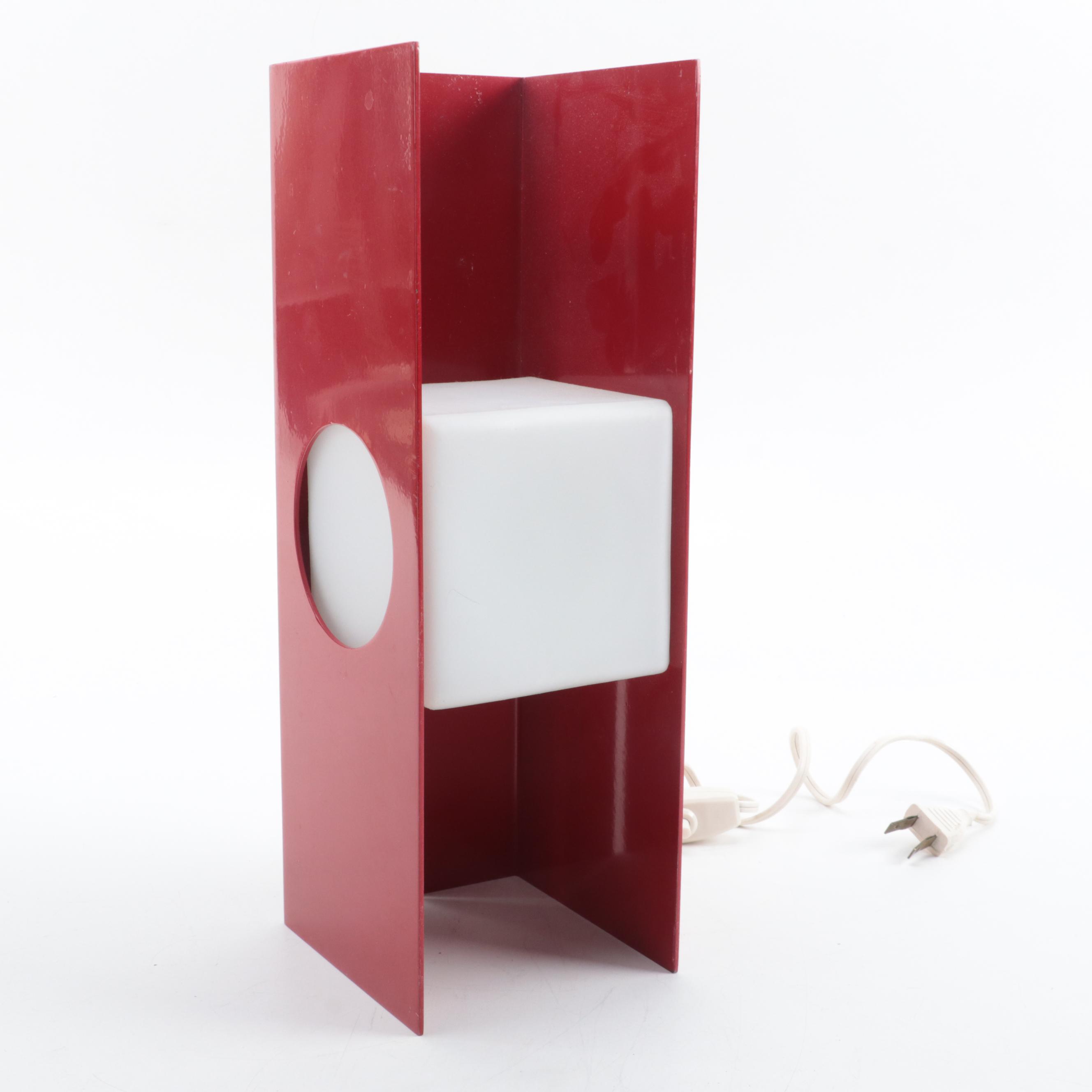 Mid Century Modern Robert Sonneman Accent Lamp, Circa 1970