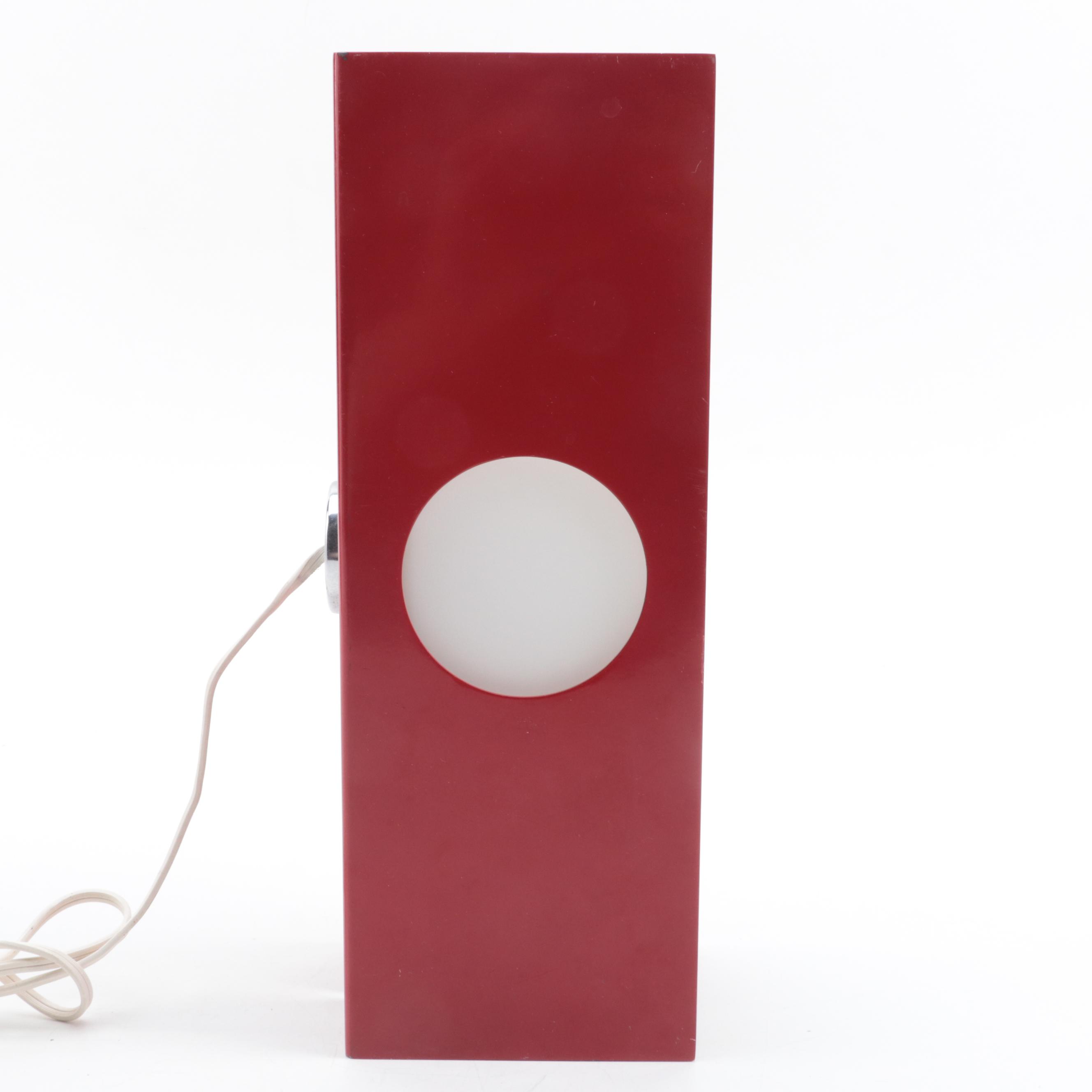 Mid Century Modern Robert Sonneman Accent Lamp, Circa 1970