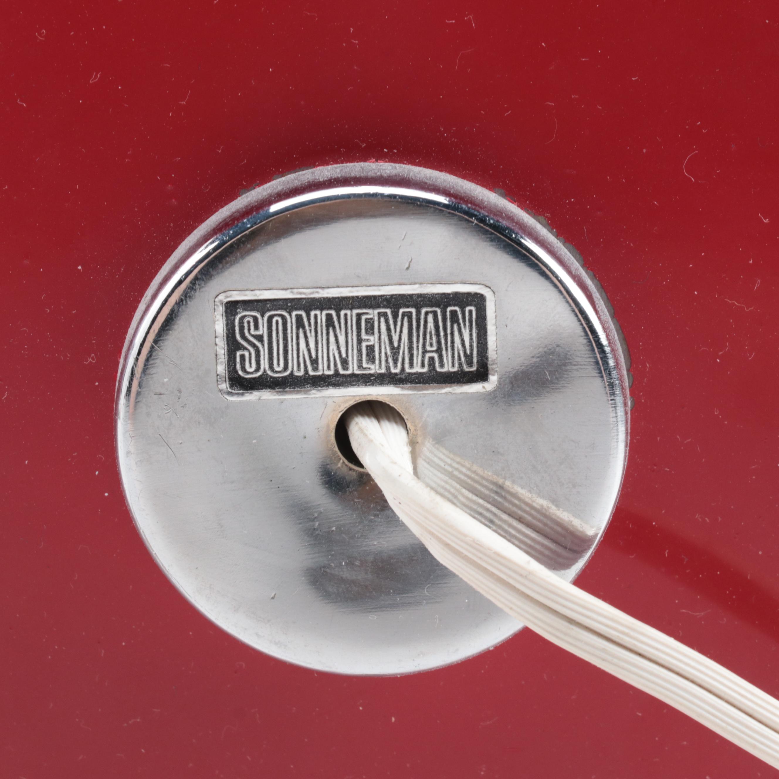 Mid Century Modern Robert Sonneman Accent Lamp, Circa 1970