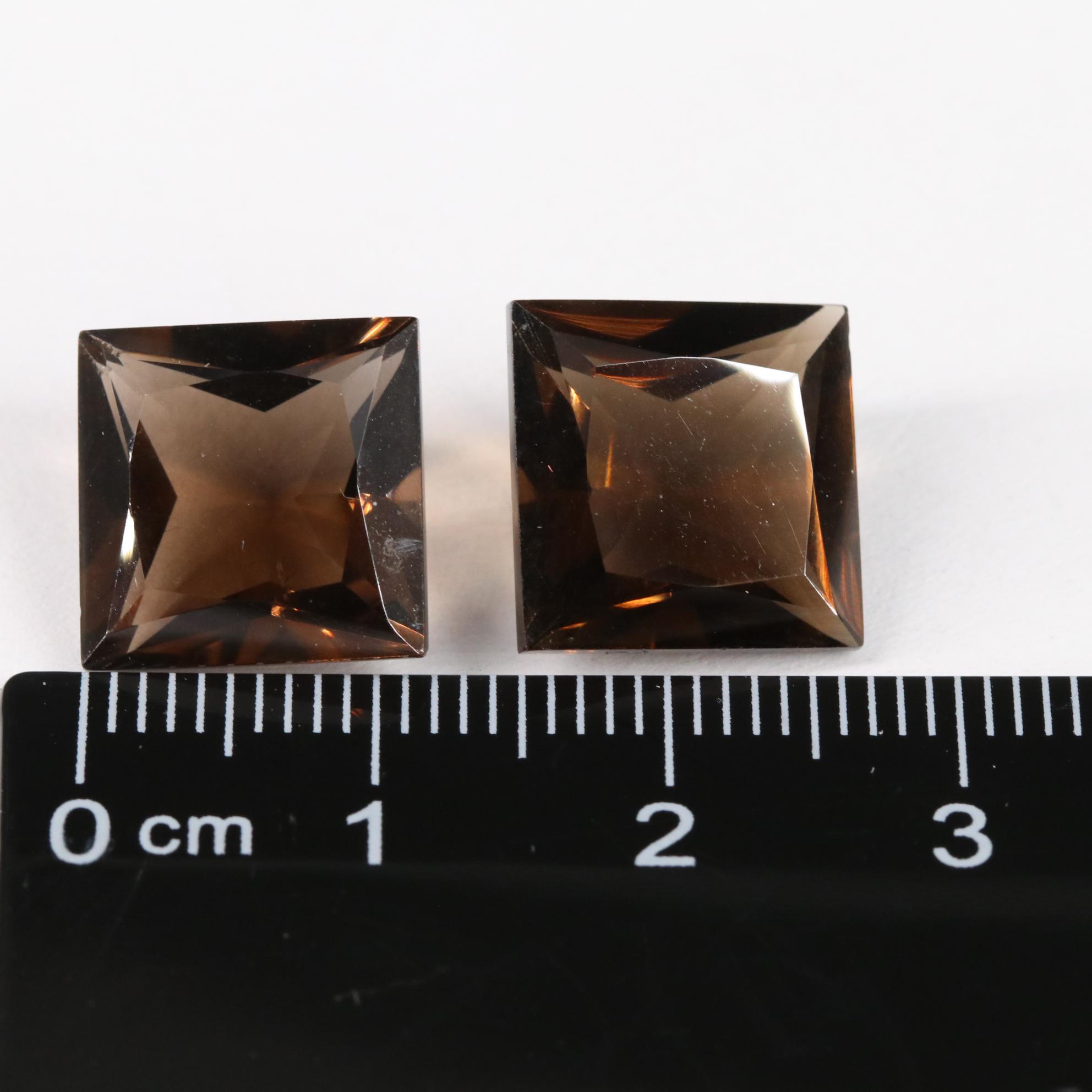 Loose 14.20 CTW Smoky Quartz