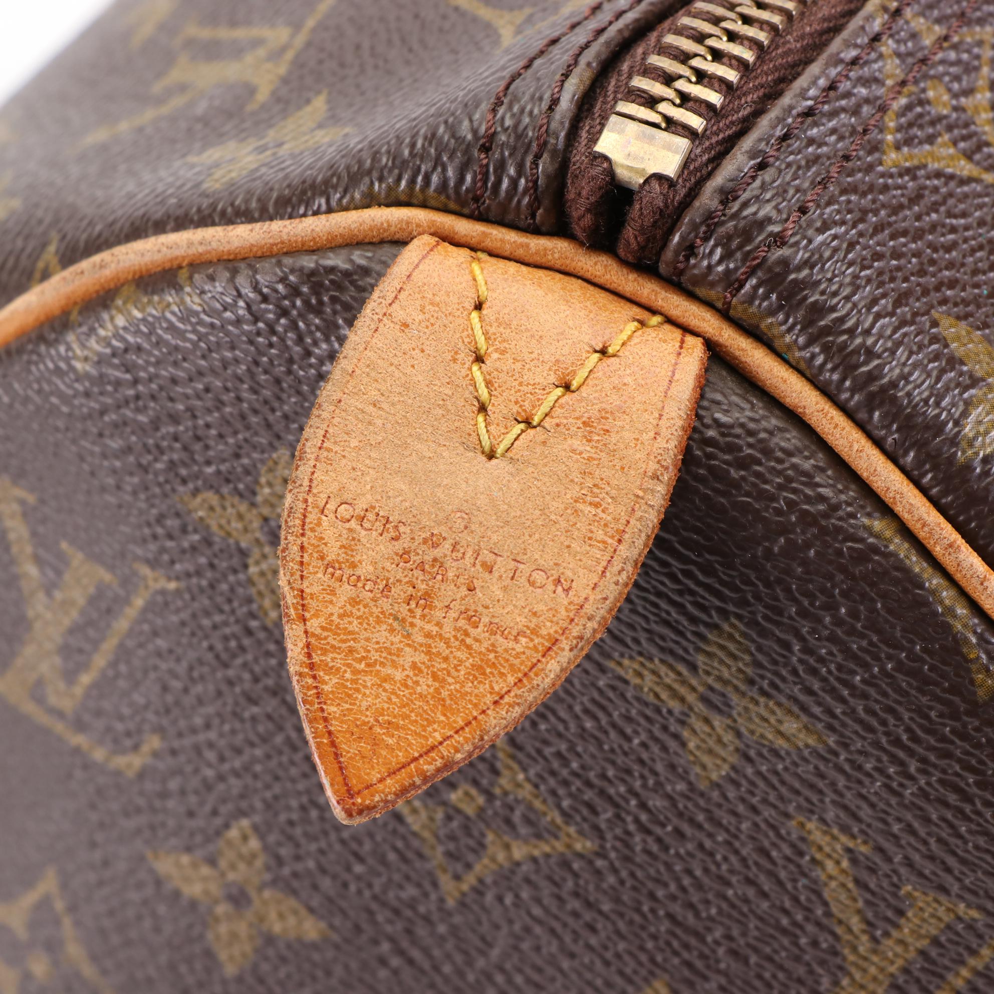 Louis Vuitton Keepall 45 in Monogram Canvas and Vachetta Leather