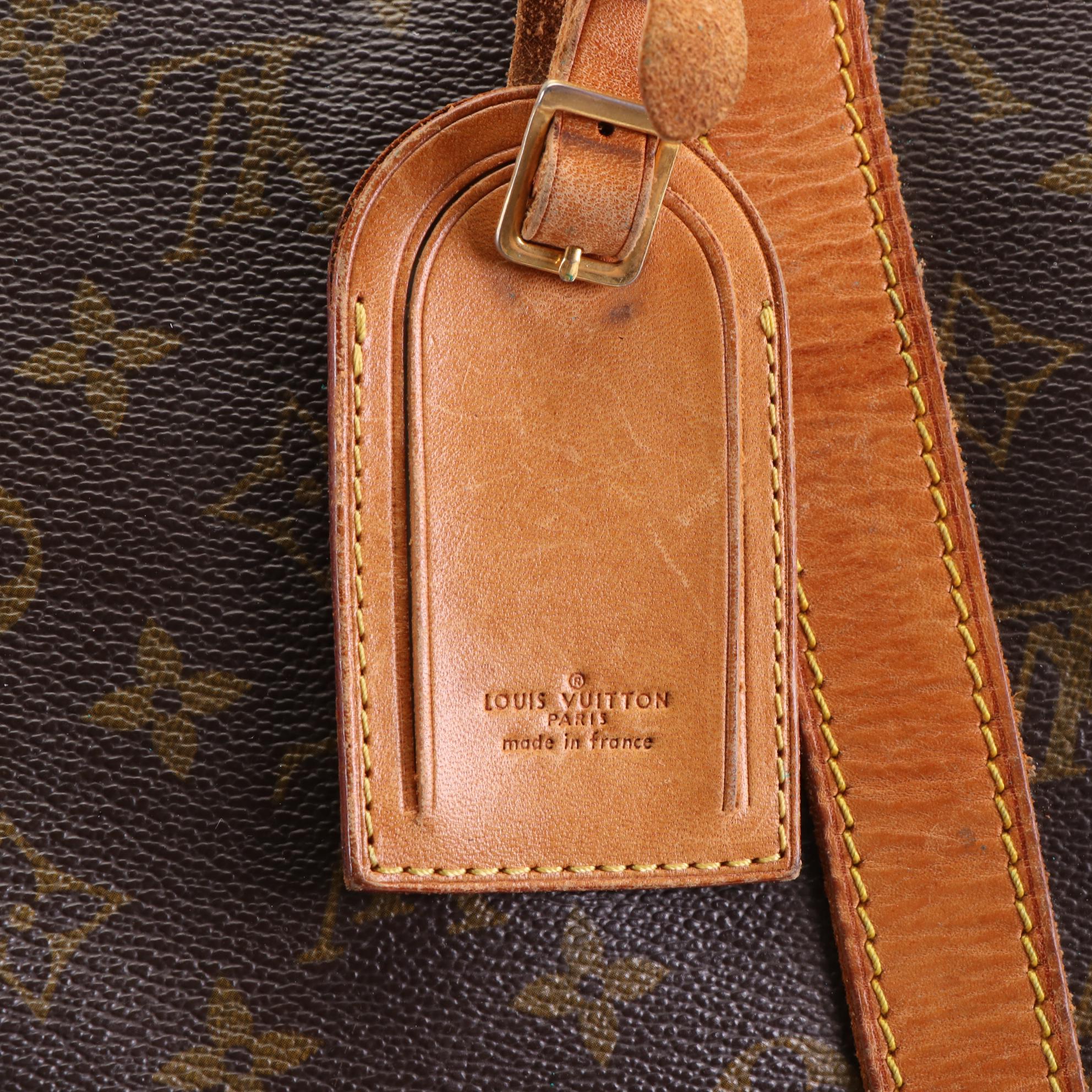 Louis Vuitton Keepall 45 in Monogram Canvas and Vachetta Leather