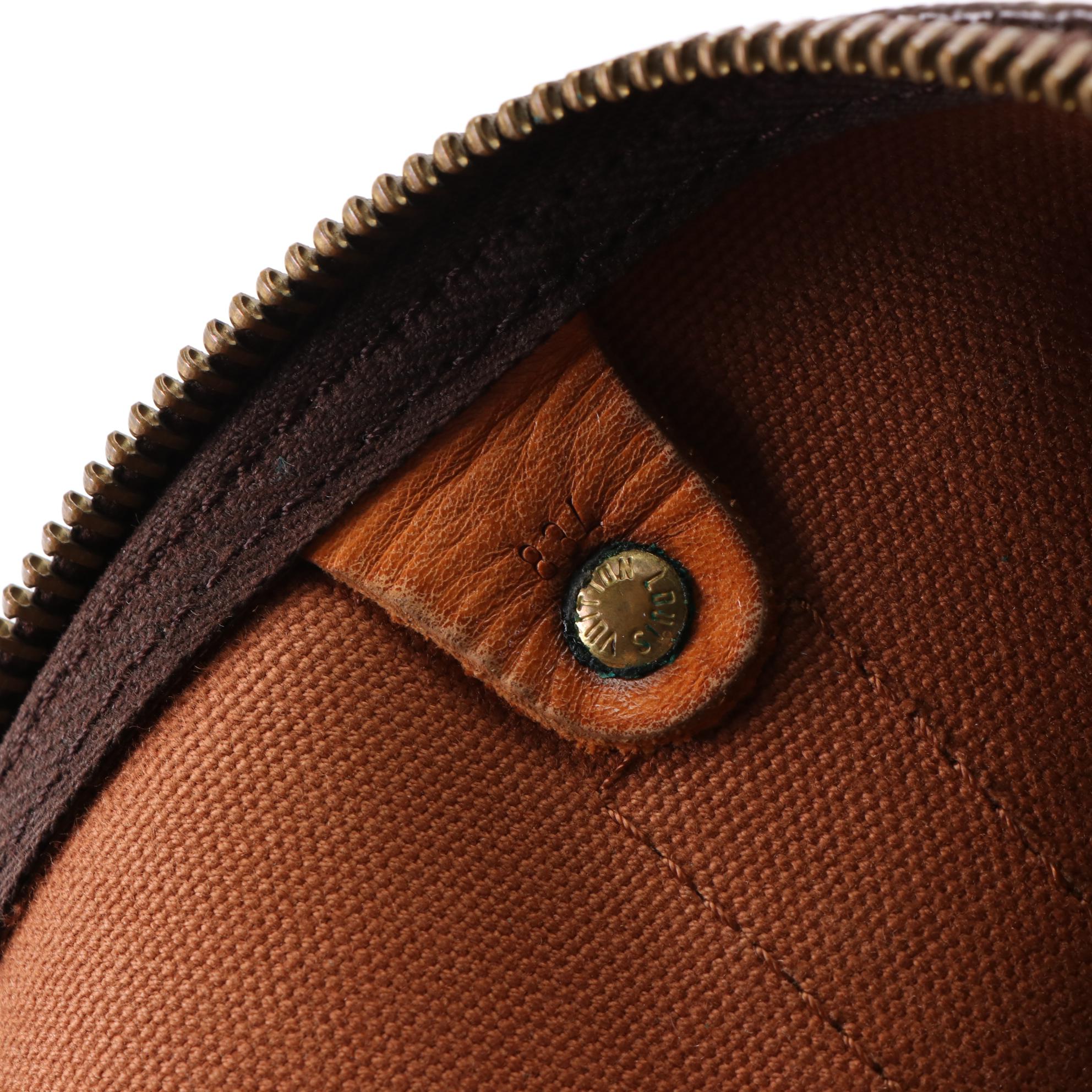 Louis Vuitton Keepall 45 in Monogram Canvas and Vachetta Leather