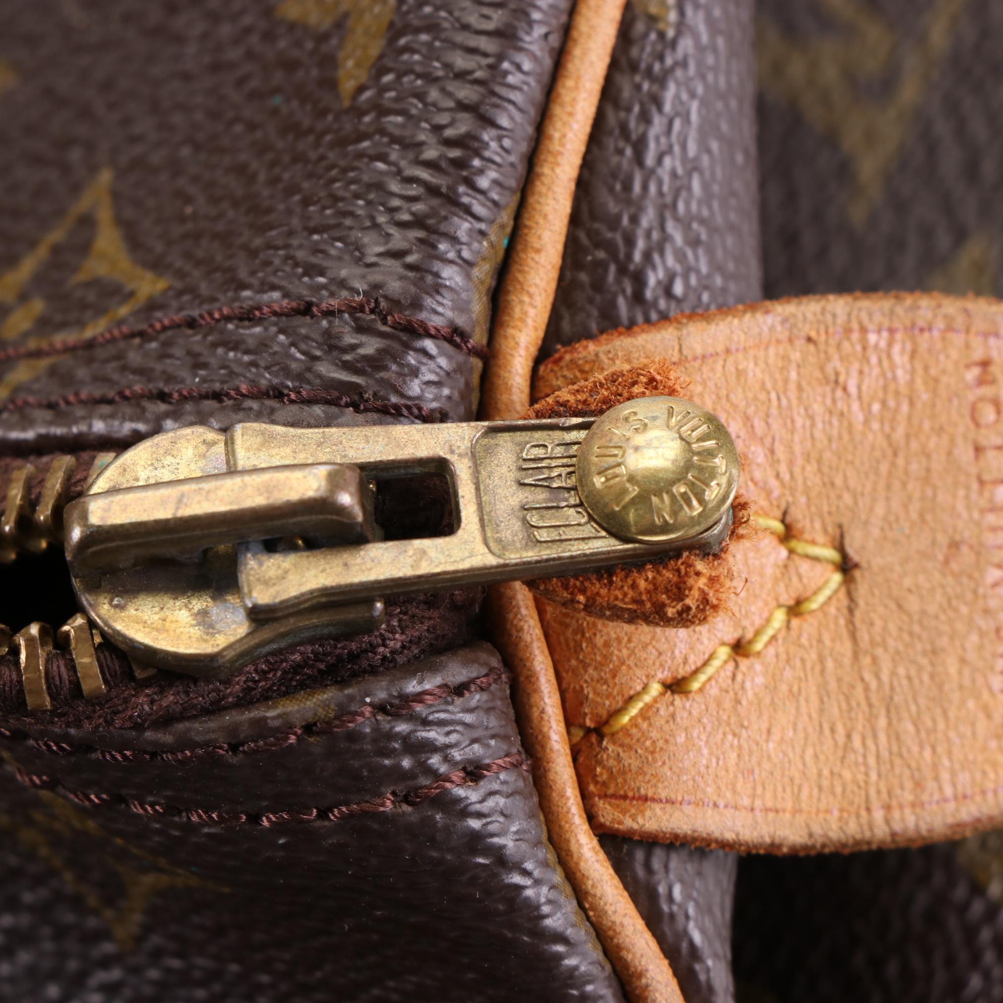 Louis Vuitton Keepall 45 in Monogram Canvas and Vachetta Leather