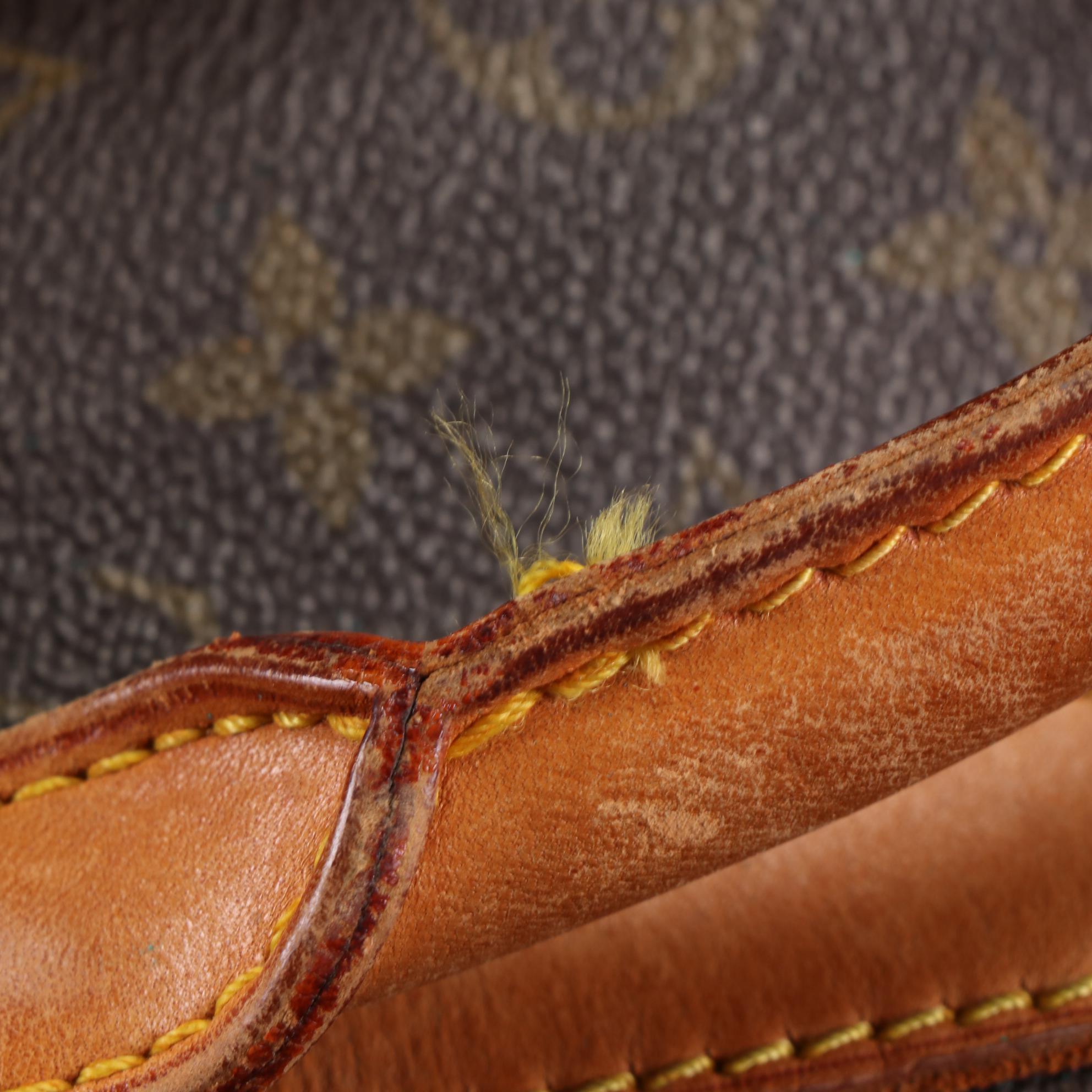 Louis Vuitton Keepall 45 in Monogram Canvas and Vachetta Leather