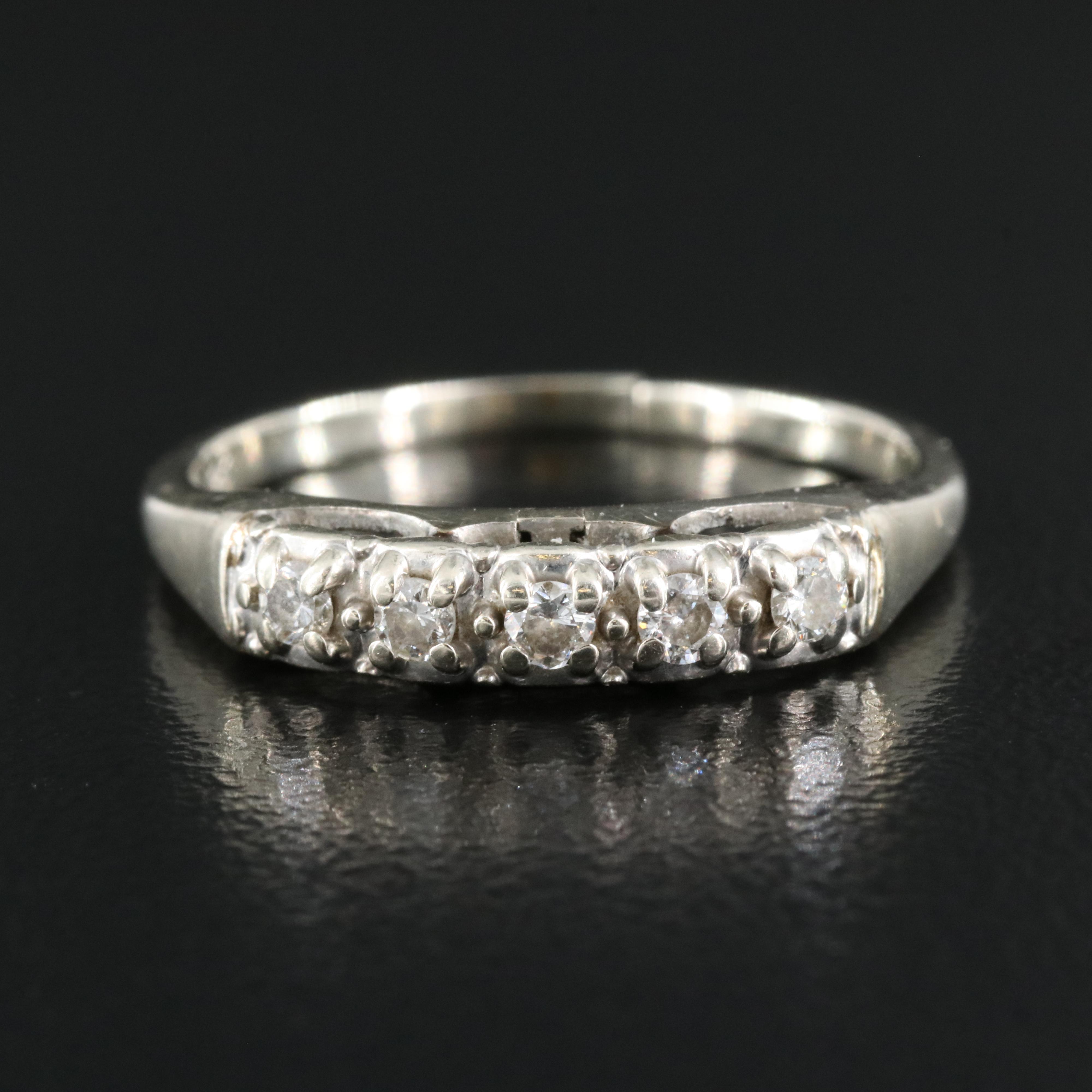 14K 0.16 CTW Diamond Ring