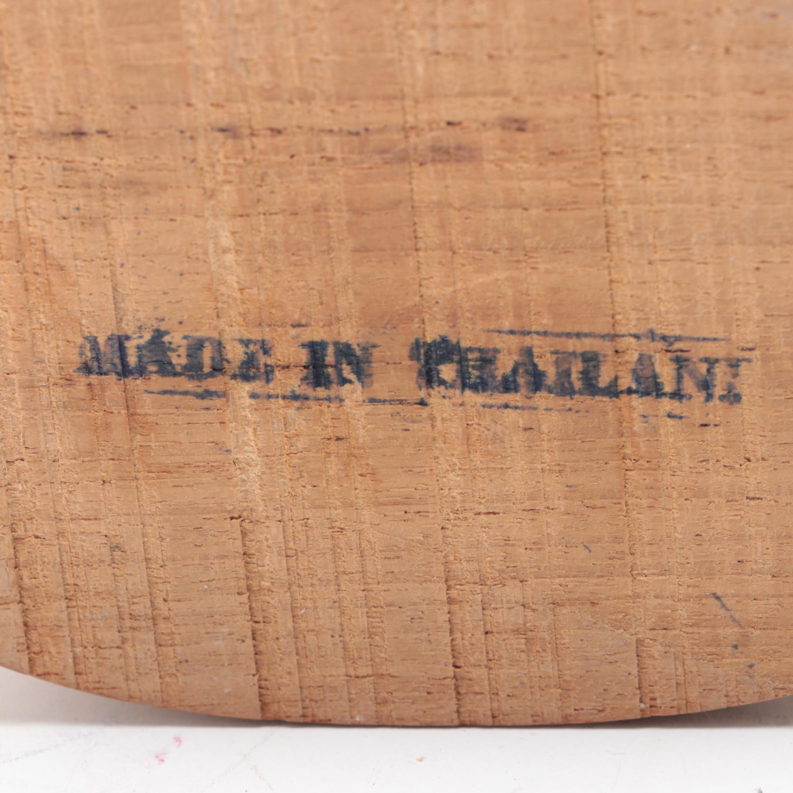 Thai Hand-Carved Horn Peacock Figure