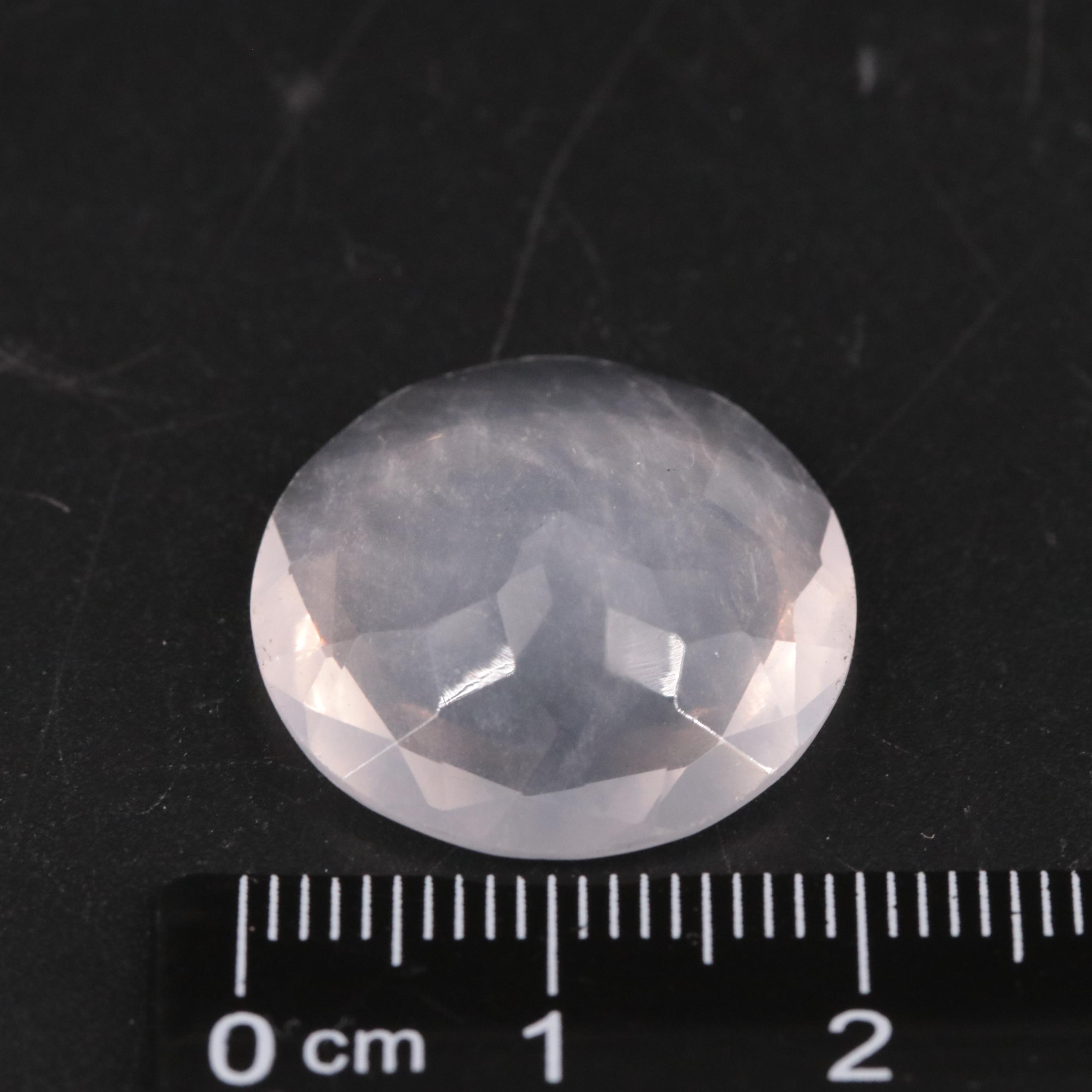 Loose 15.40 CT Rose Quartz