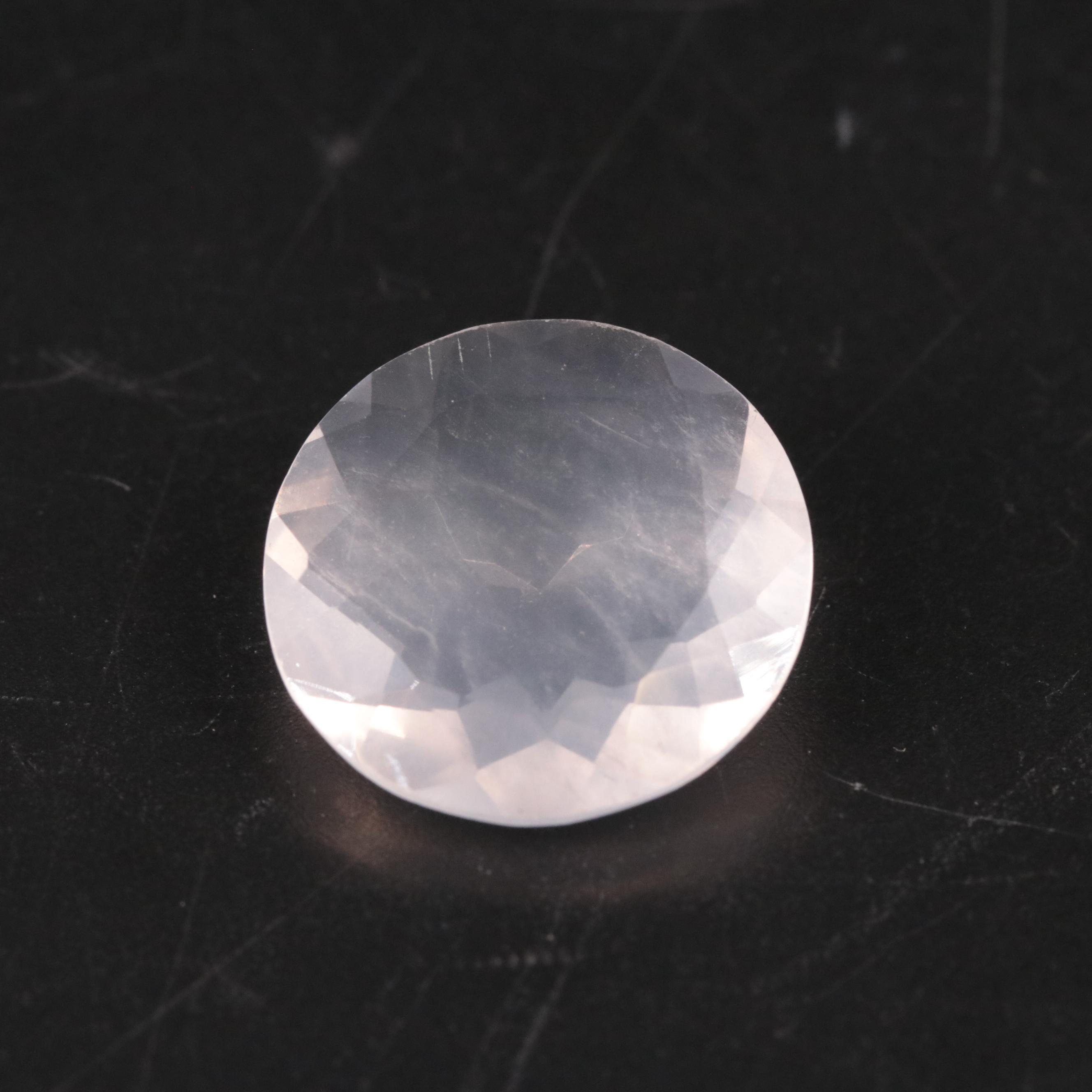 Loose 15.40 CT Rose Quartz