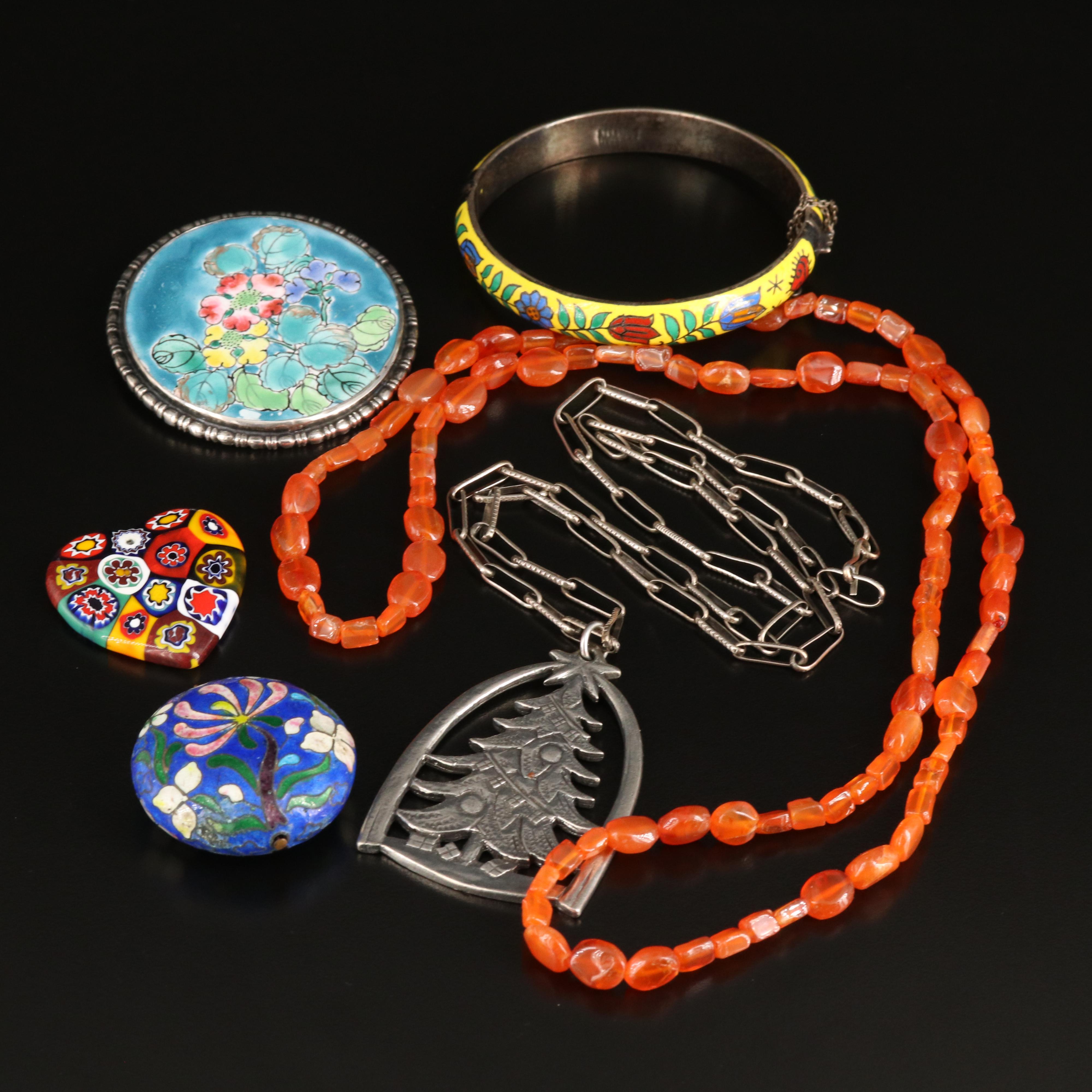 Havstad Tinn Pewter Christmas Tree Necklace Featured in Jewelry Selection