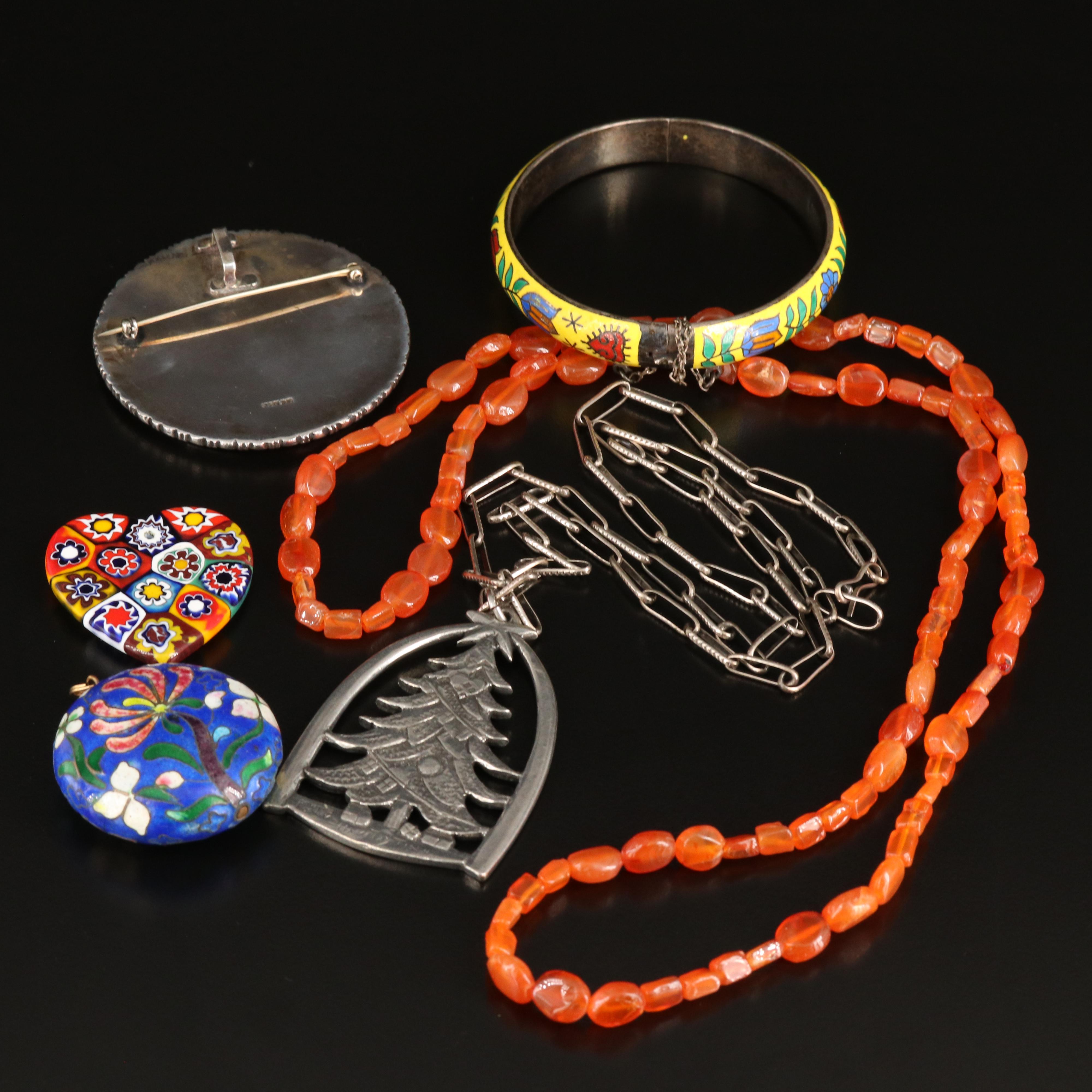 Havstad Tinn Pewter Christmas Tree Necklace Featured in Jewelry Selection